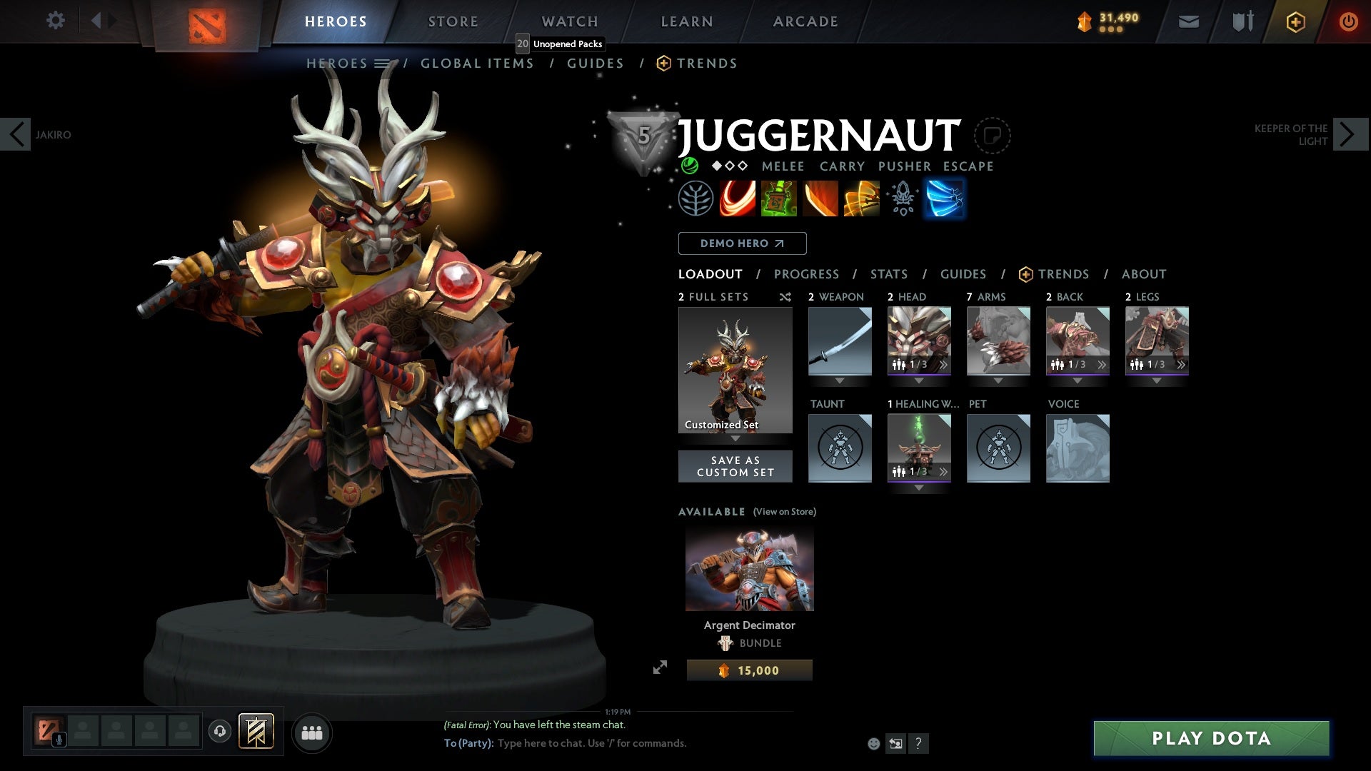 Ancient I | MMR: 4001 - Behavior: 9840