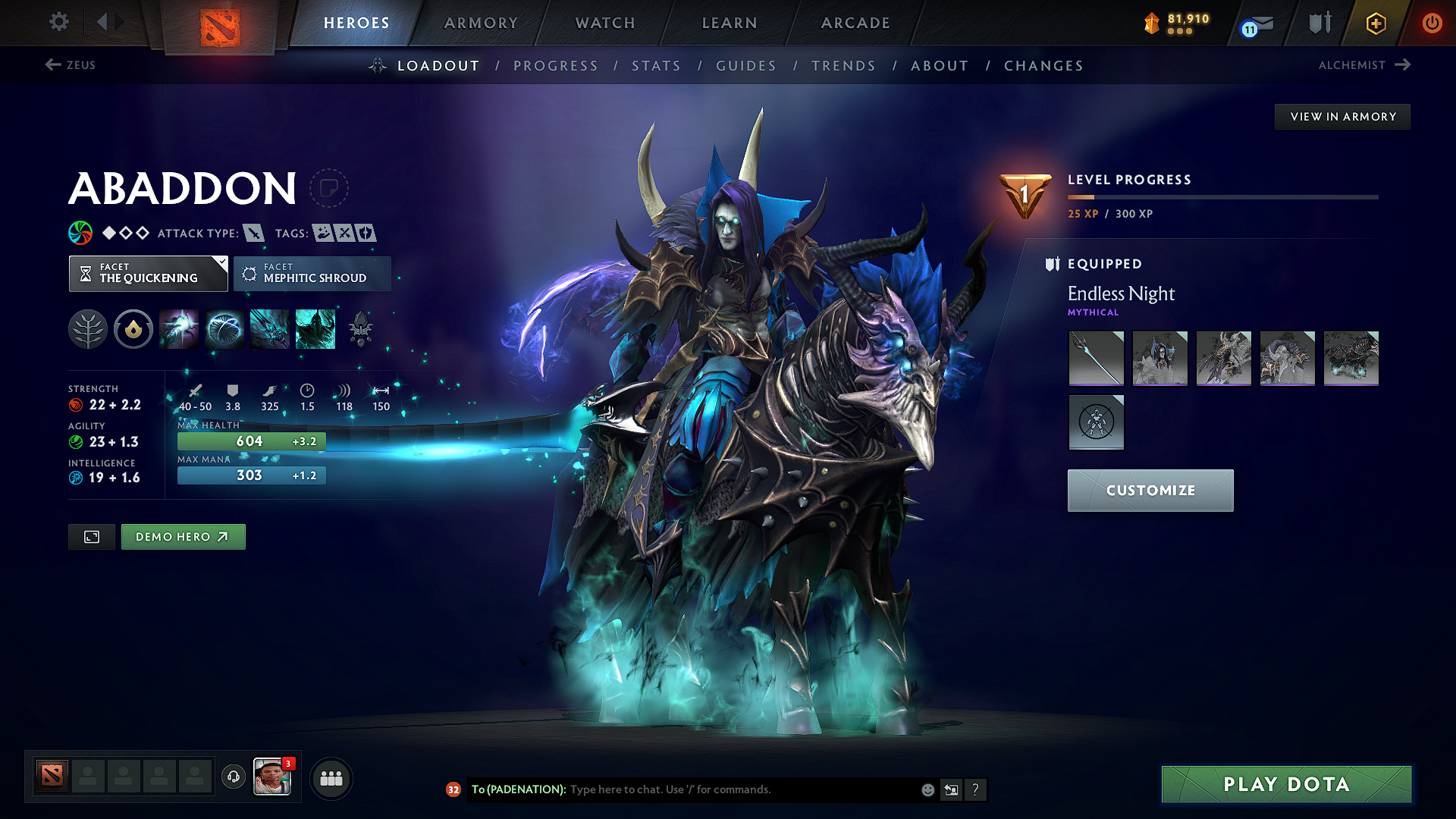 Legend I | MMR: 3100 - Behavior: 11914 - Communication: 11914