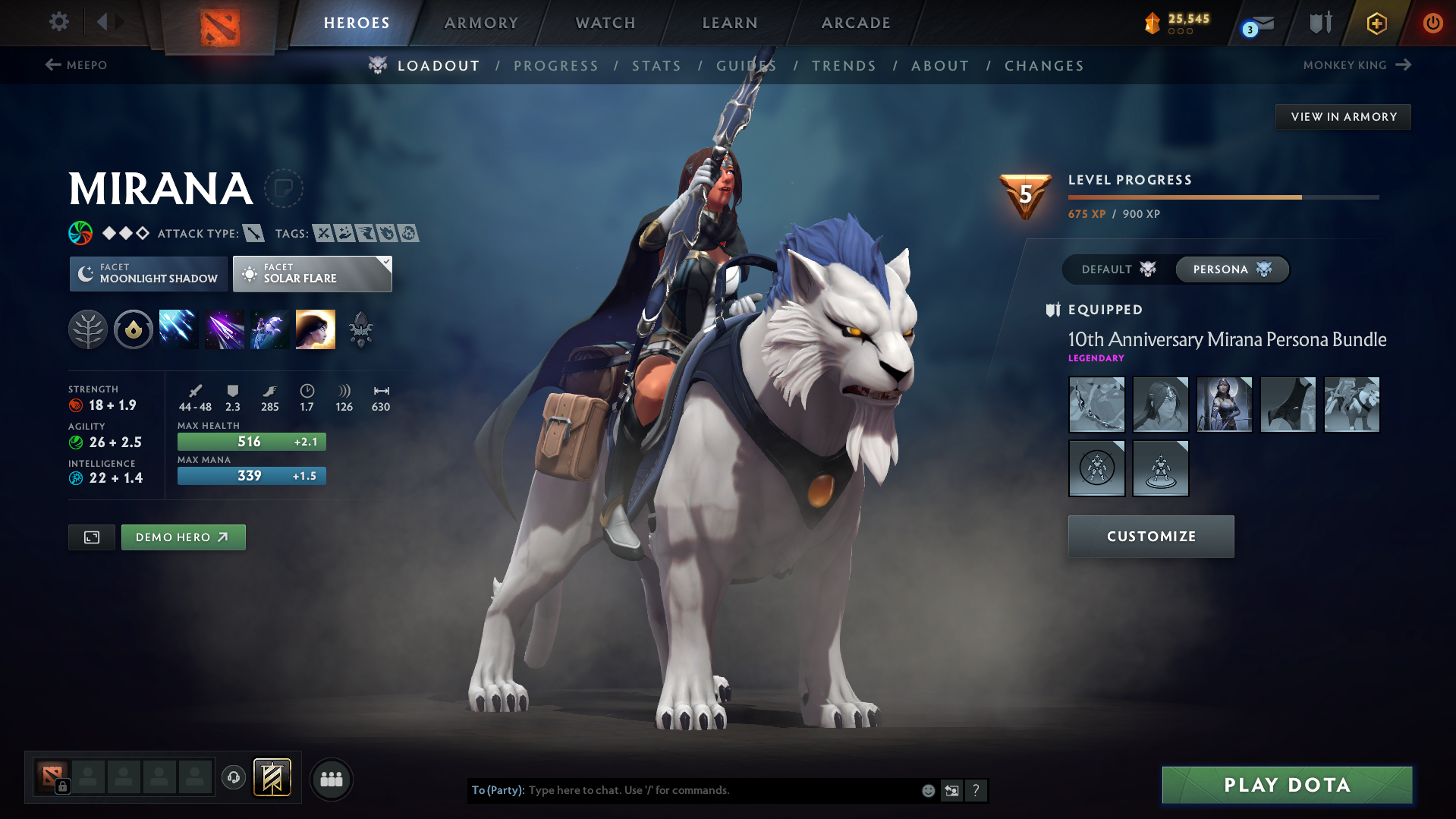 Legend IV | MMR: 3594 - Behavior: 7148 - Communication: 7148