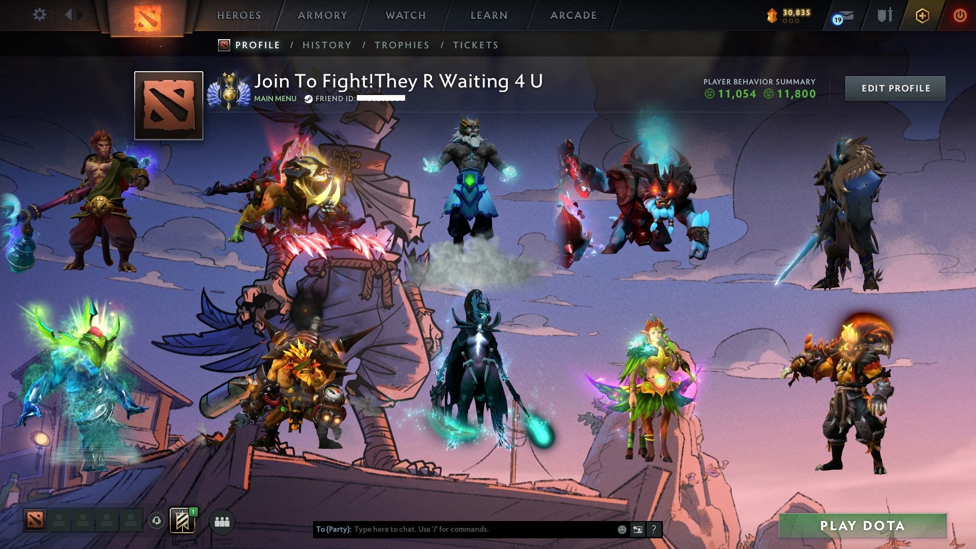 Divine II | MMR: 4768 - Behavior: 11800 - Communication: 11054