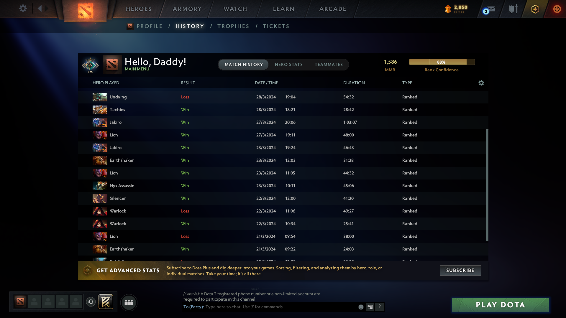 Crusader I | MMR: 1586 - Behavior: 10183 - Communication: 10183