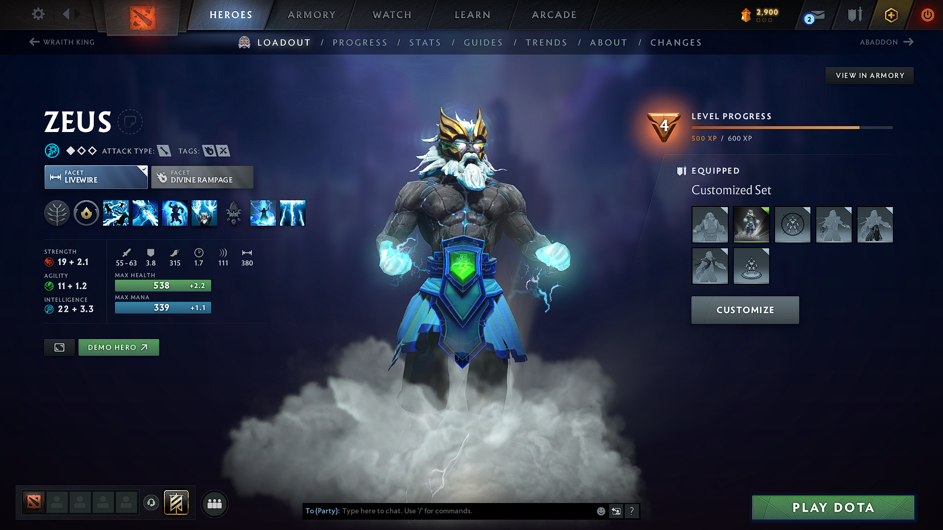 Divine V | MMR: 5347 - Behavior: 11300 - Communication: 11300