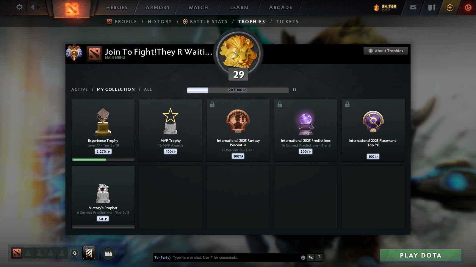 MMR: 5657 - Behavior: 8949