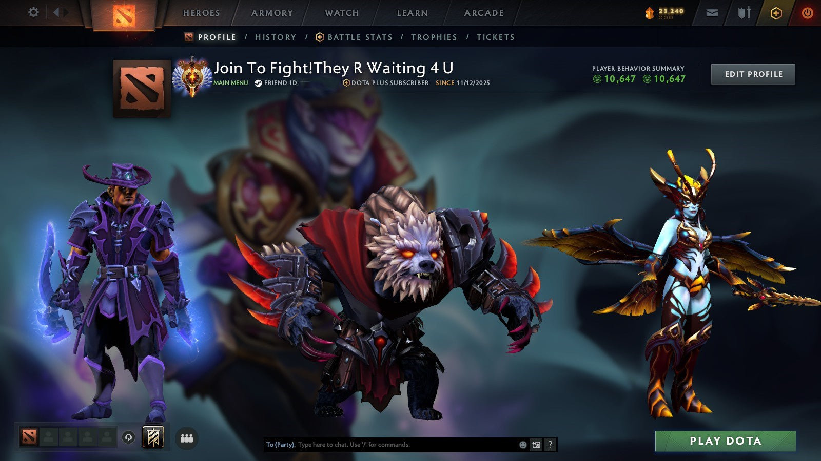 MMR: 5812 - Behavior: 10647