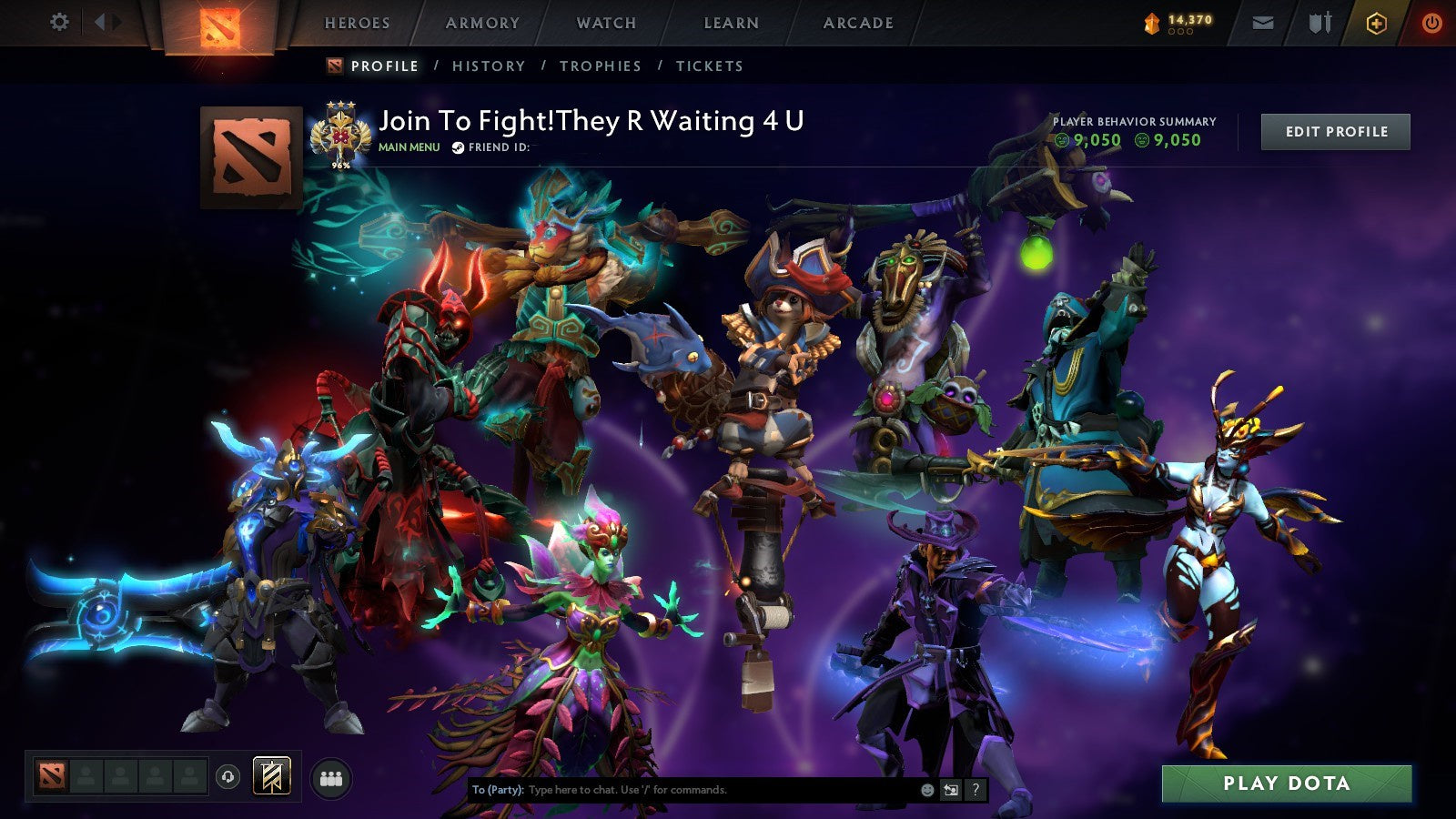 MMR: 3536 - Behavior: 9050