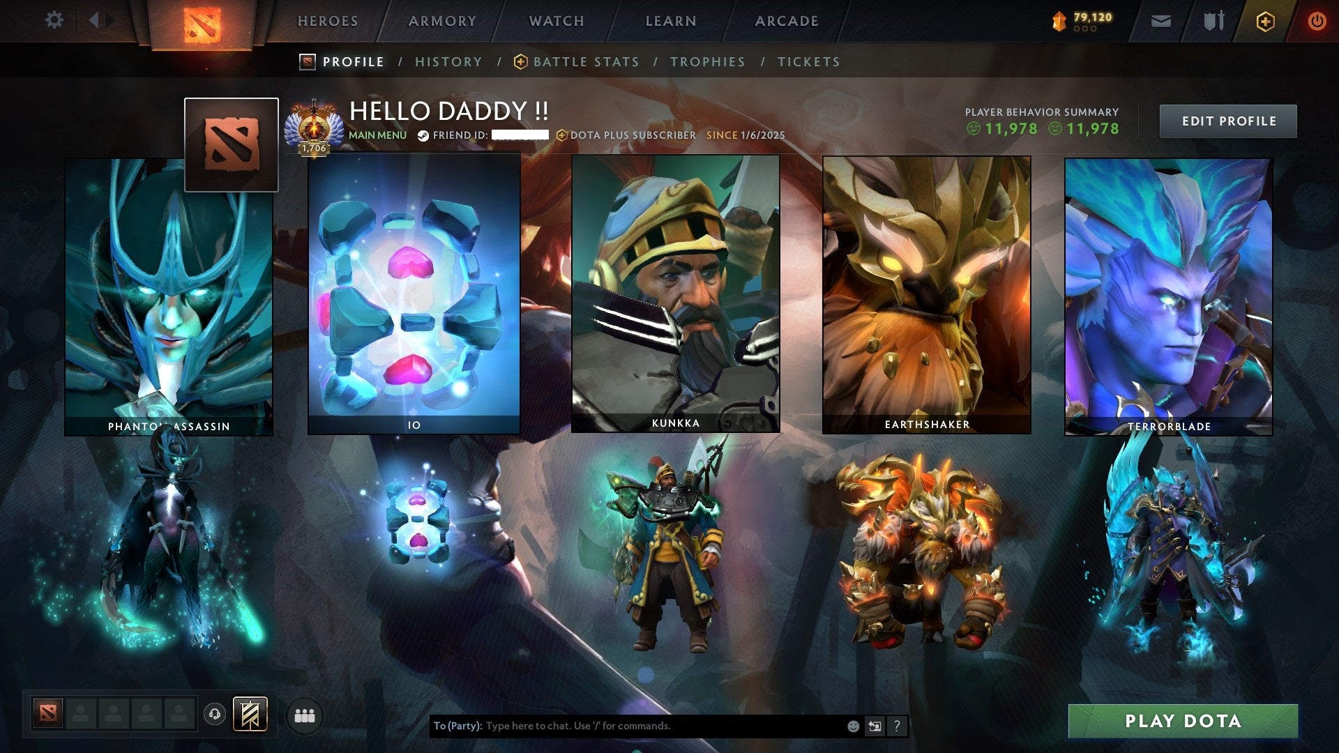 MMR: 8284 {1706} - Behavior: 11978