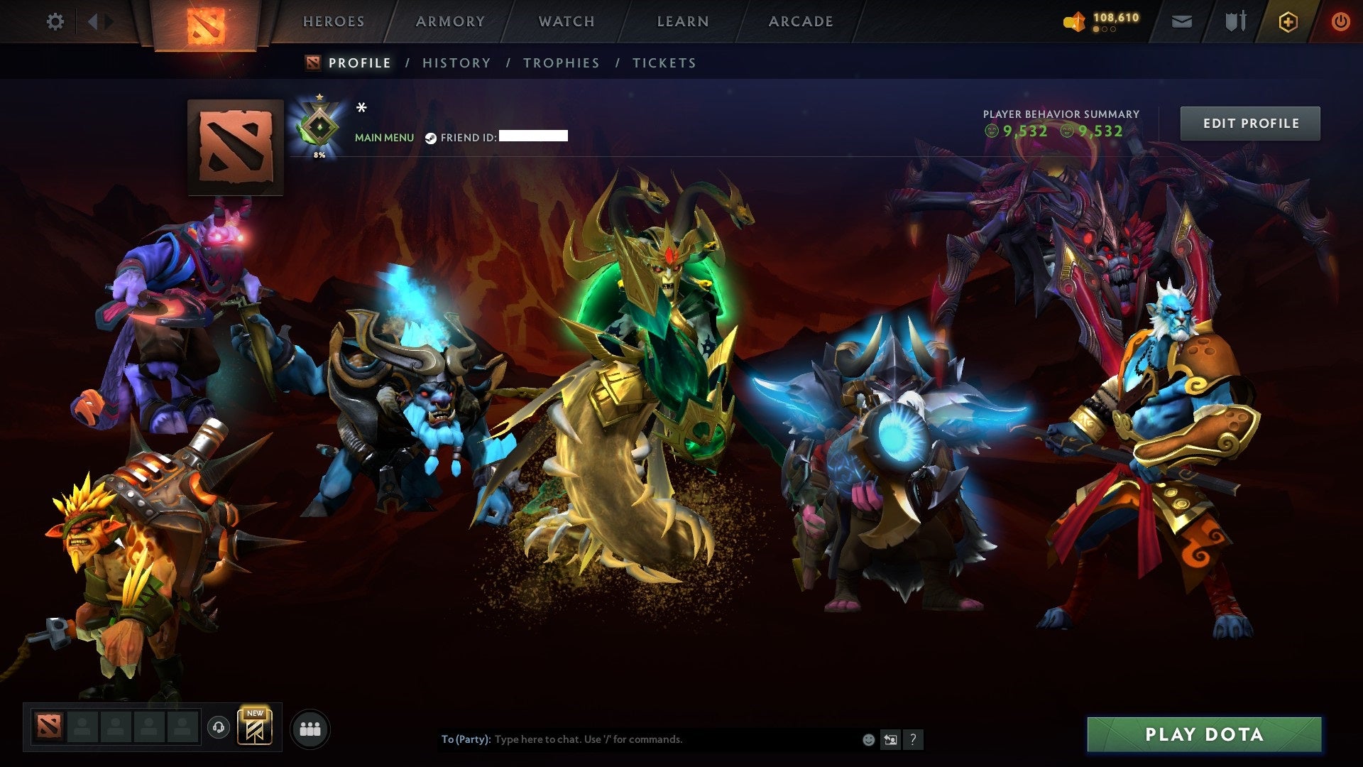 MMR: 1 - Behavior: 9532