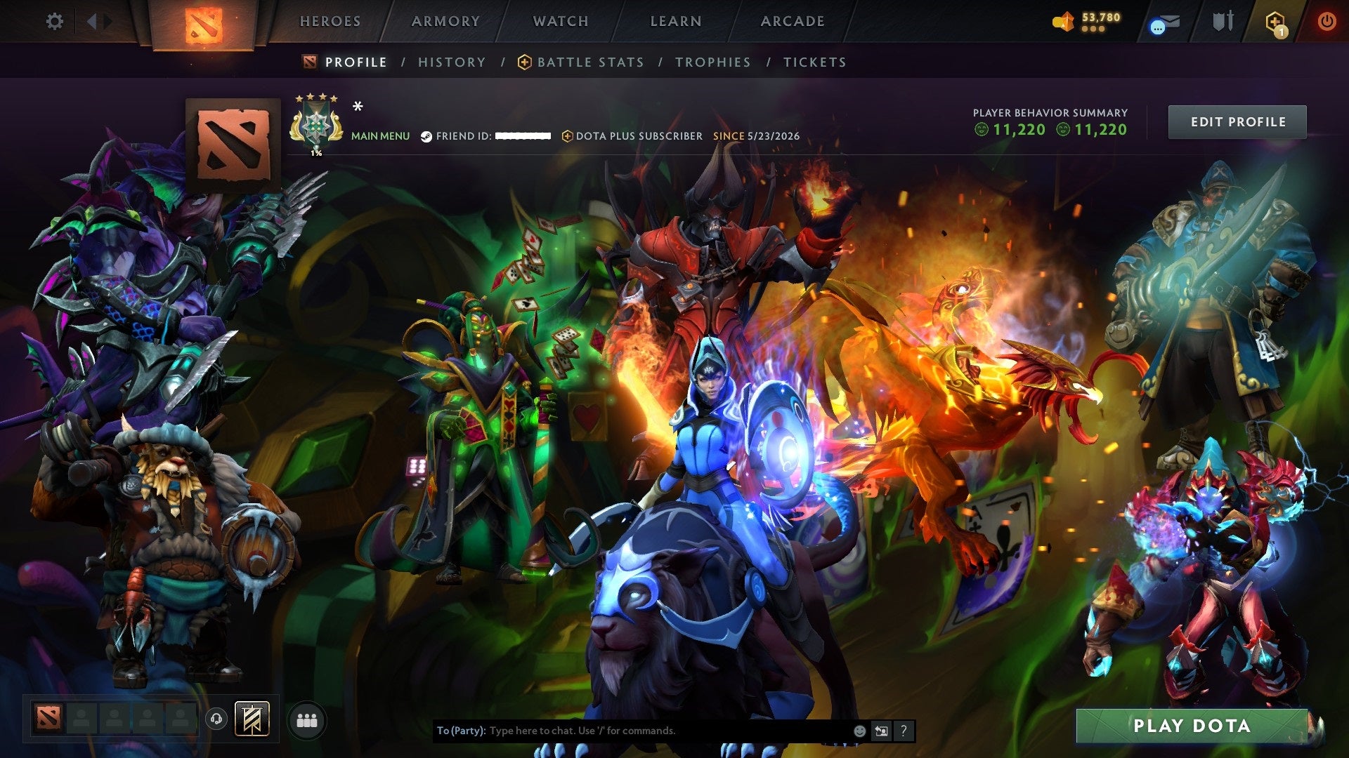 MMR: 2774 - Behavior: 11220