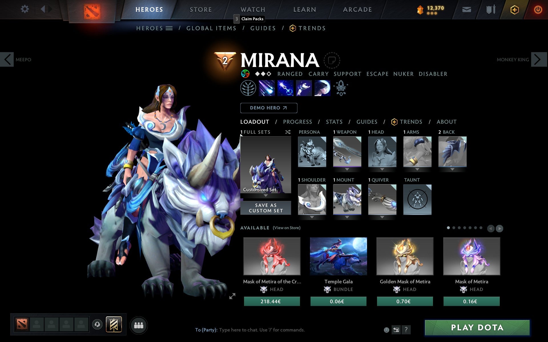 Herald III | MMR: 329 - Behavior: 10000