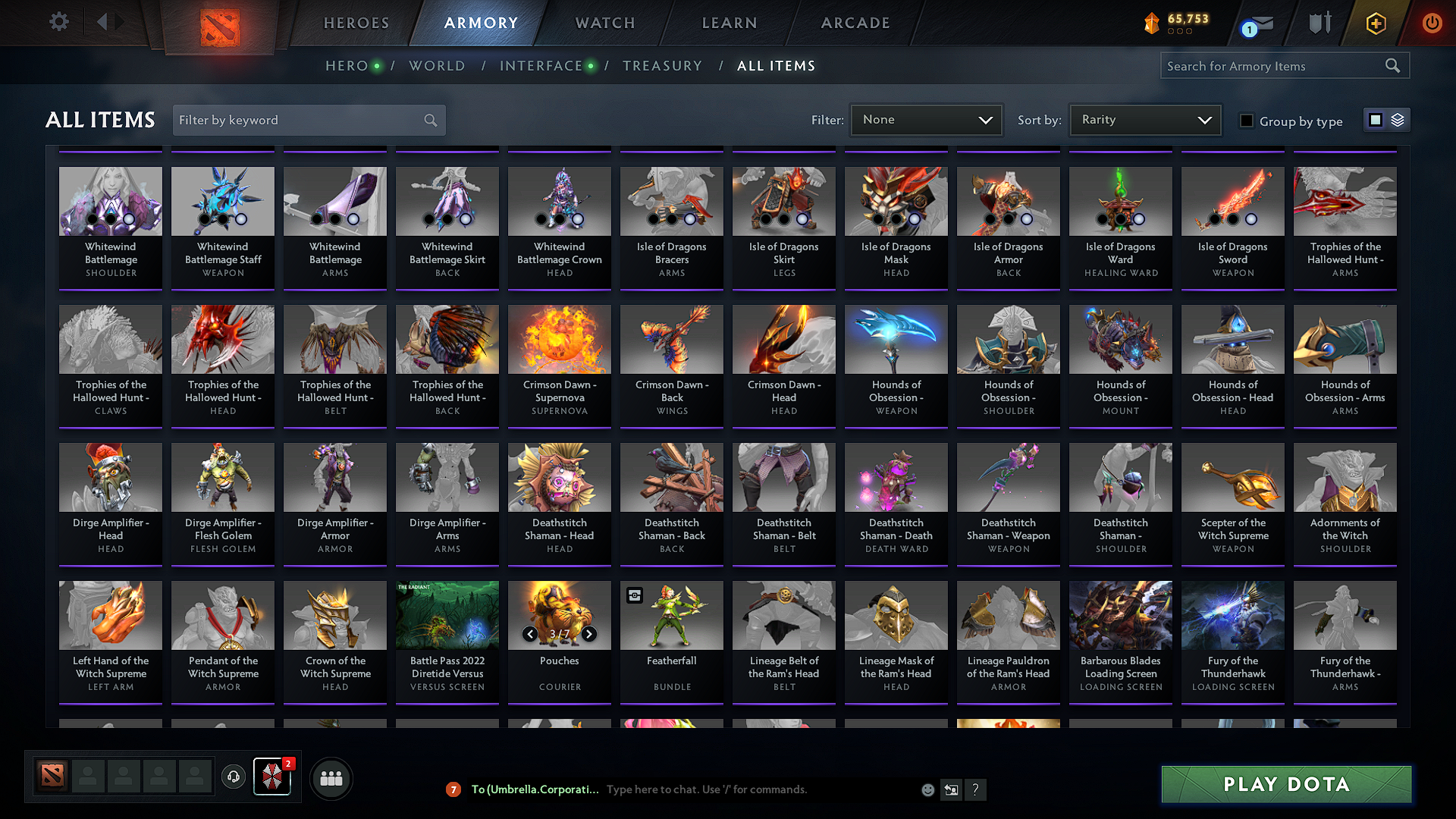 Legend I | MMR: 2937 - Behavior: 11379 - Communication: 10454