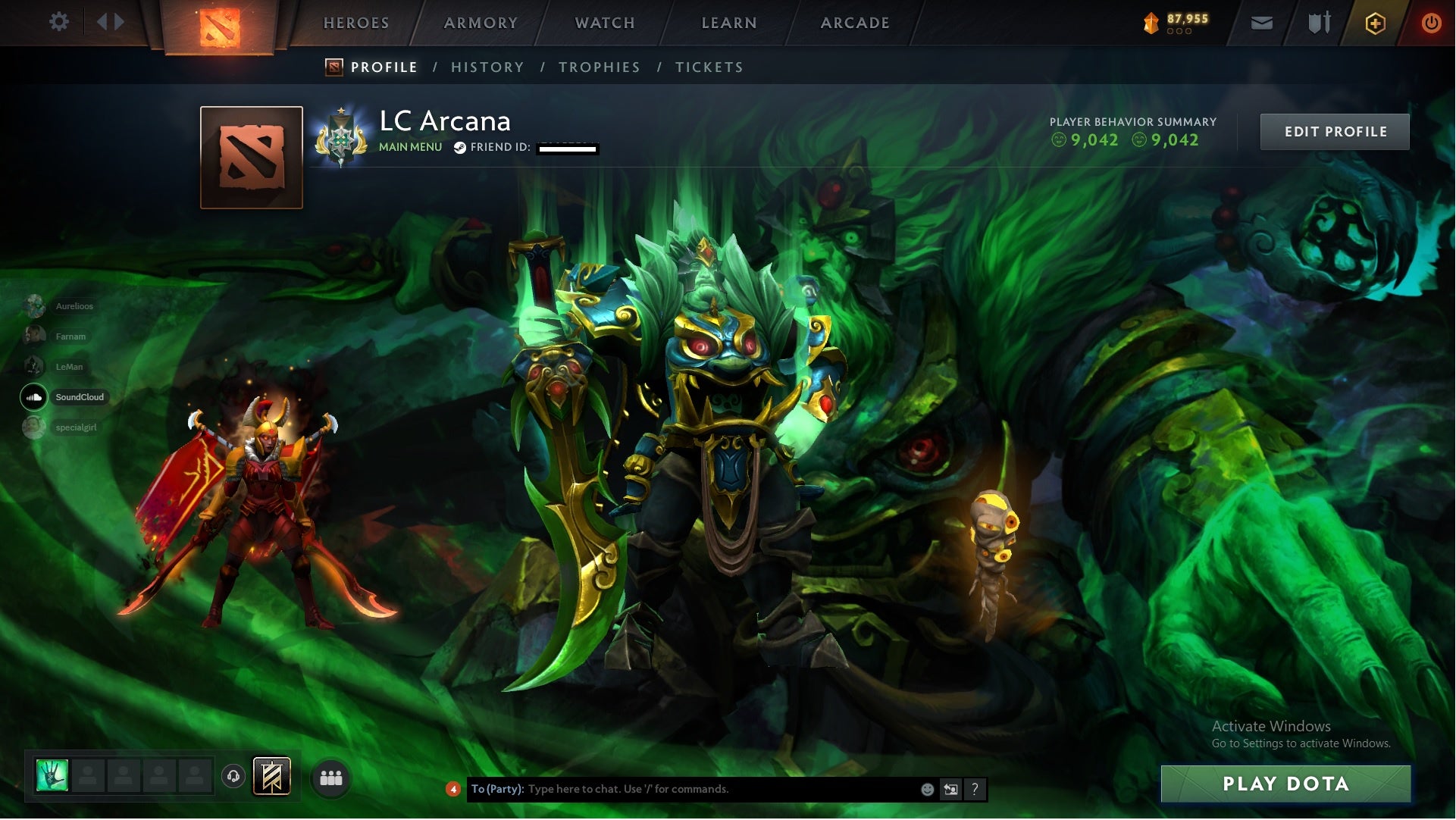 MMR: 2286 - Behavior: 9042