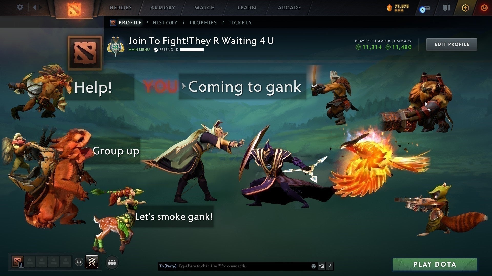 Archon II | MMR: 2454 - Behavior: 11480 - Communication: 11314