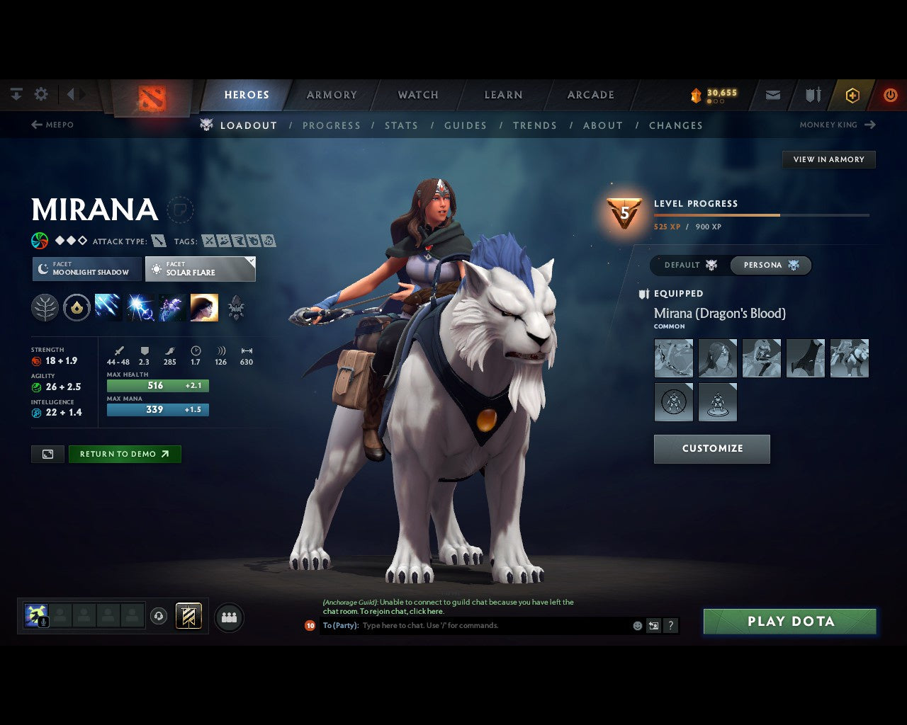 Guardian V | MMR: 1329 - Behavior: 11246