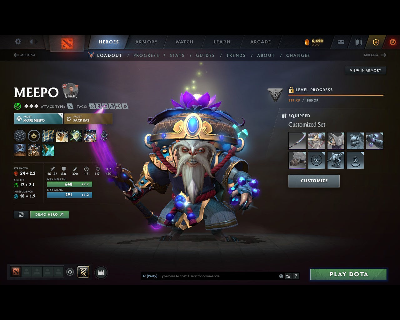 Legend II | MMR: 3221 - Behavior: 12000 - Communication: 12000