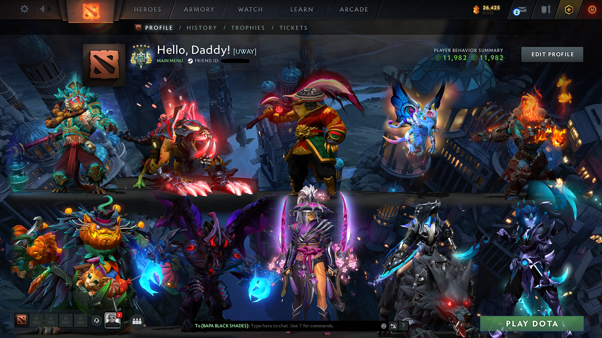 Archon V | MMR: 2874 - Behavior: 11982 - Communication: 11982