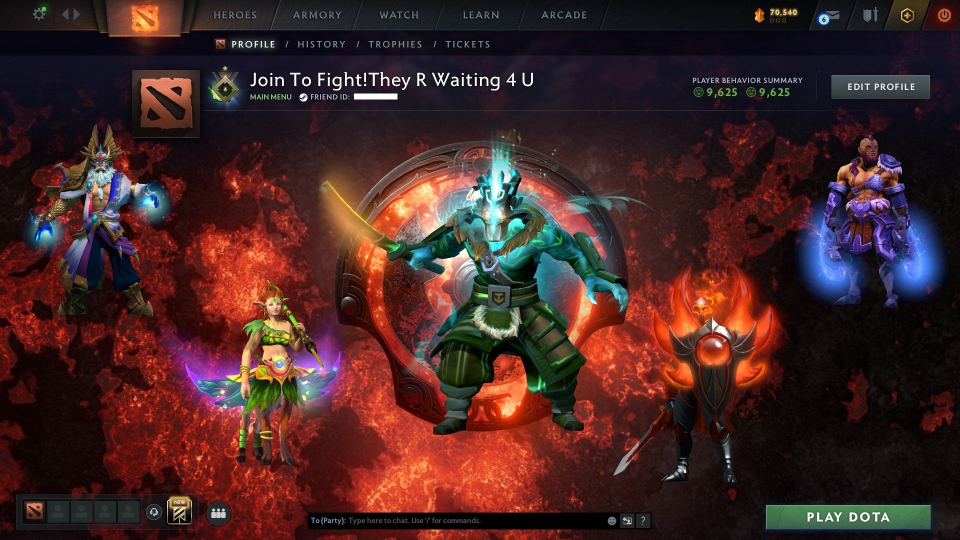 MMR: 1 - Behavior: 9625