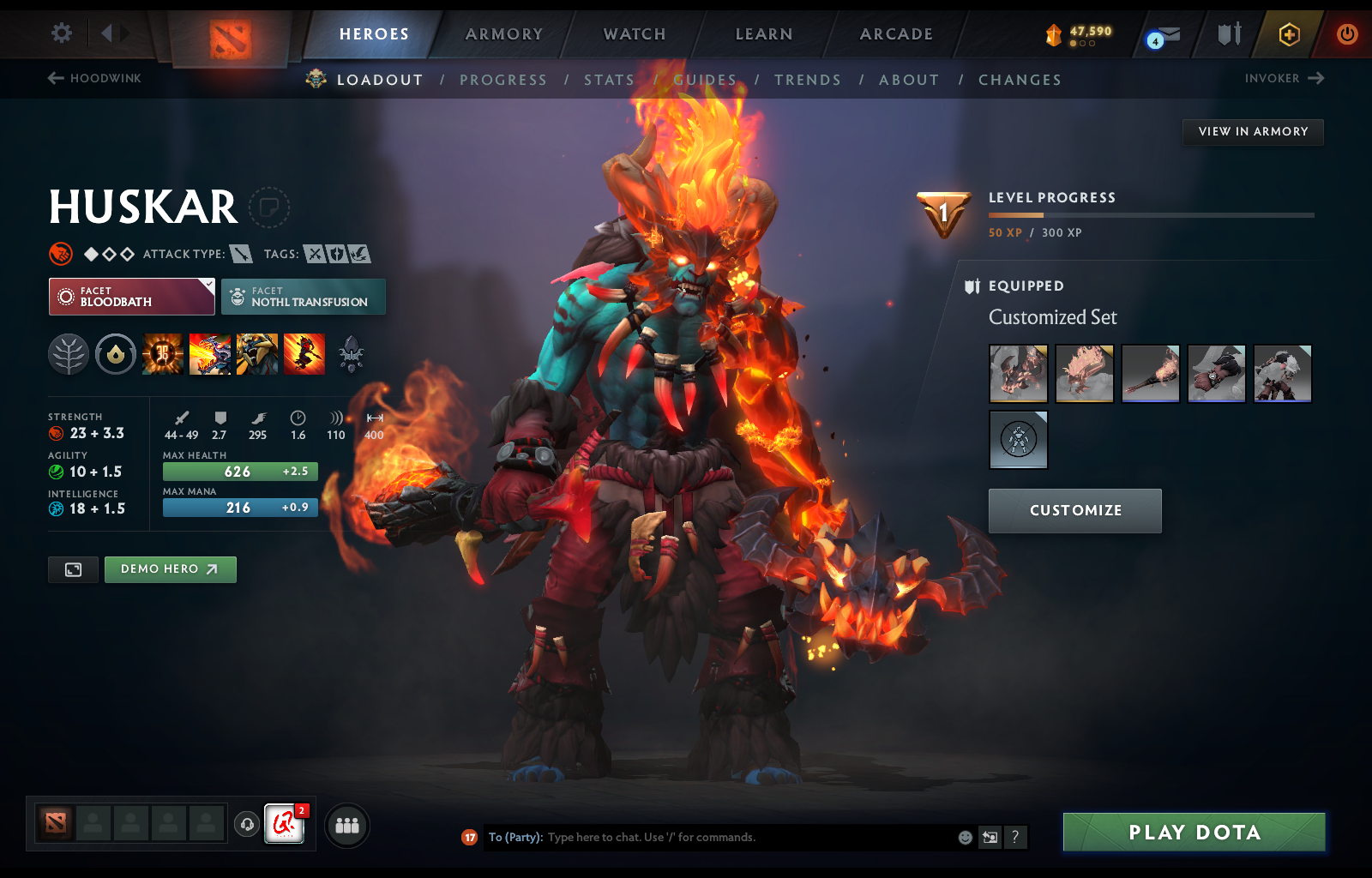 Legend I | MMR: 3107 - Behavior: 11345 - Communication: 11345