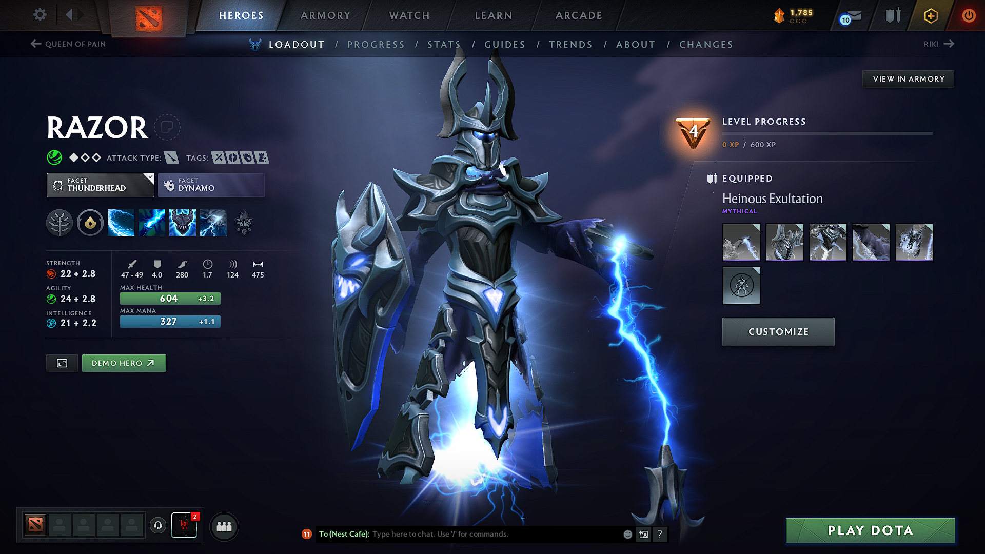 Legend III | MMR: 3306 - Behavior: 11626 - Communication: 11626