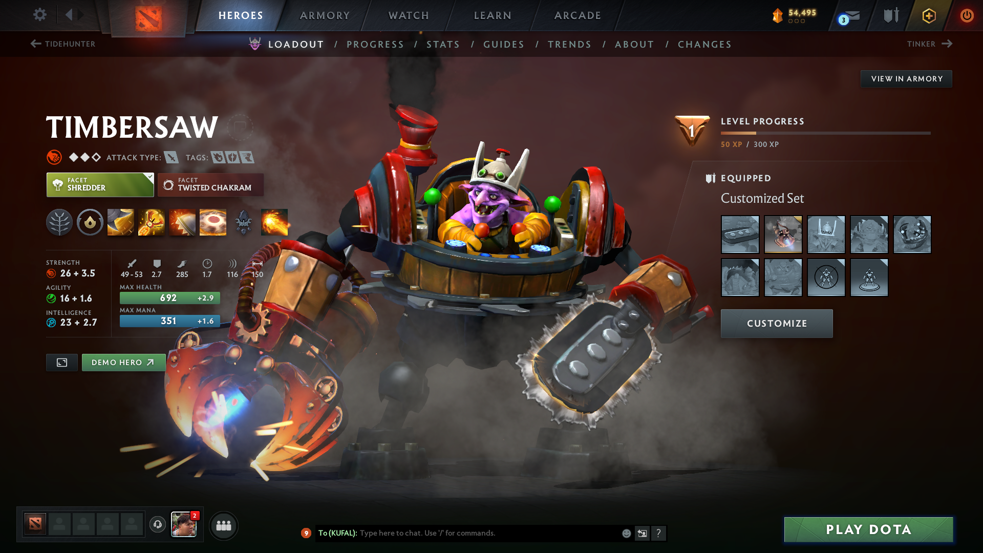 Legend V | MMR: 3766 - Behavior: 11966