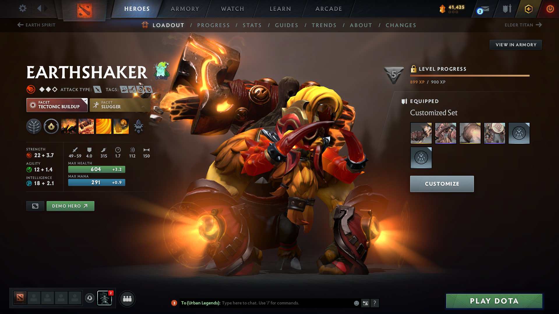 Divine V | MMR: 5450 - Behavior: 11947 - Communication: 11947