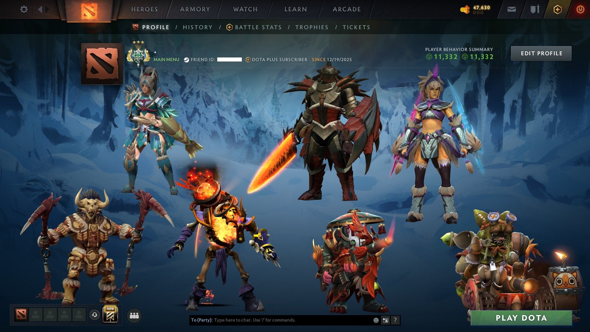 MMR: 2603 - Behavior: 11332