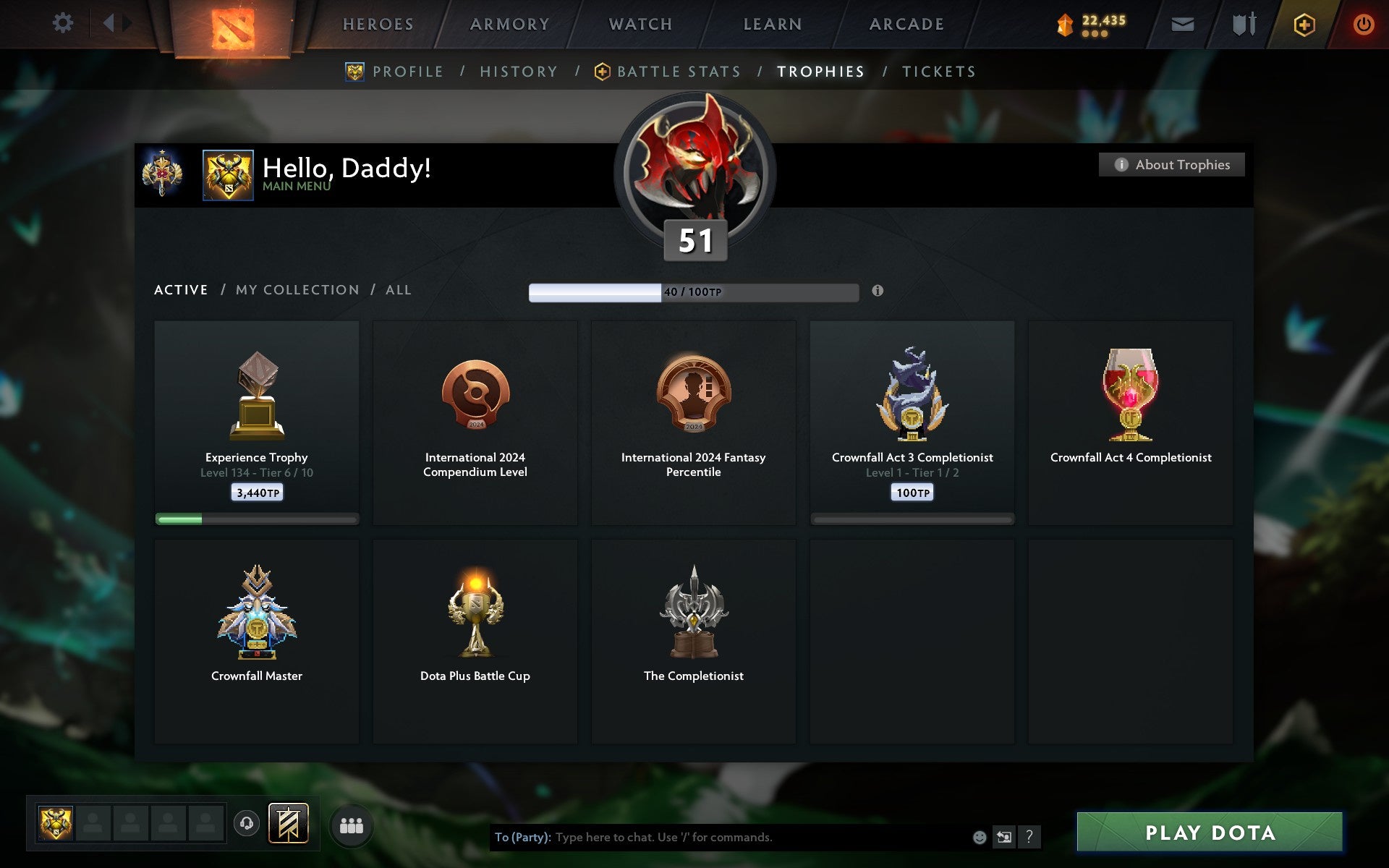 Legend I | MMR: 3001 - Behavior: 11332