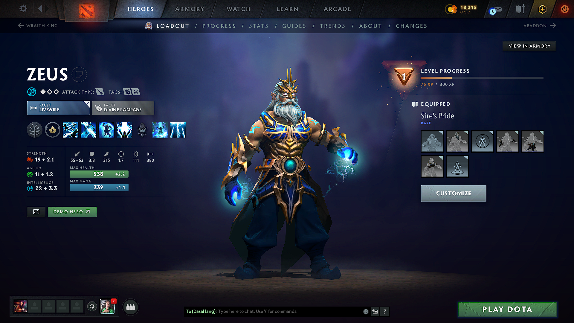 Legend V | MMR: 3531 - Behavior: 9582 - Communication: 9582