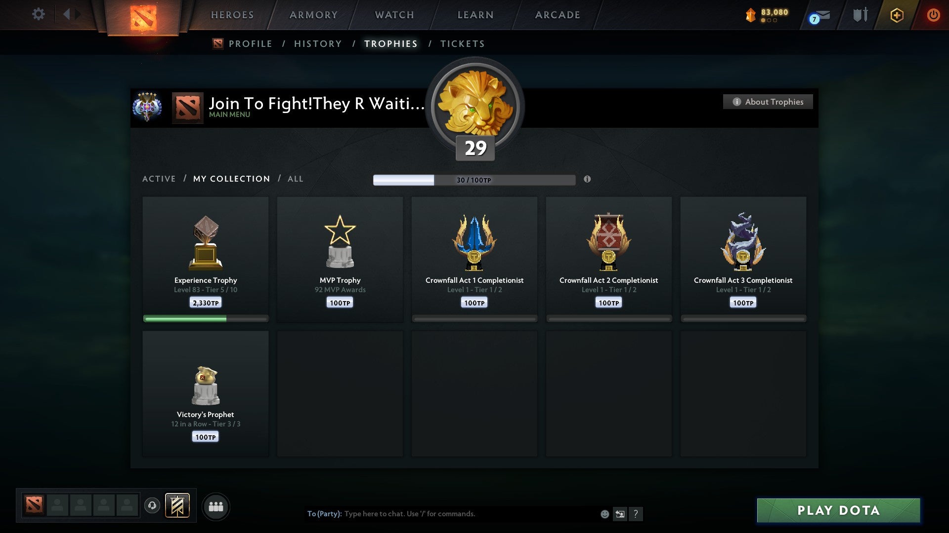 Ancient V | MMR: 4405 - Behavior: 10065 - Communication: 10065