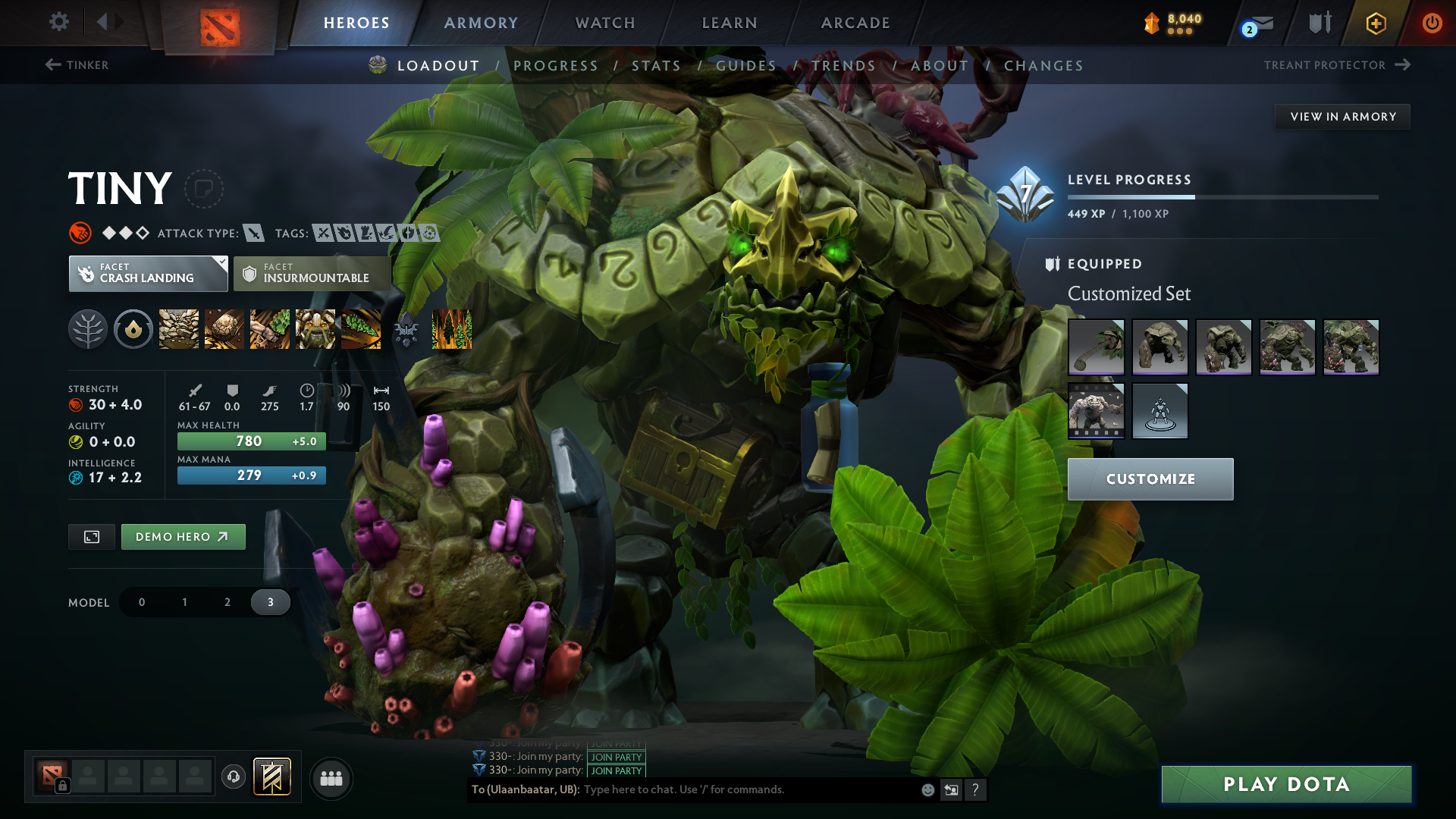 MMR: 2694 - Behavior: 7981