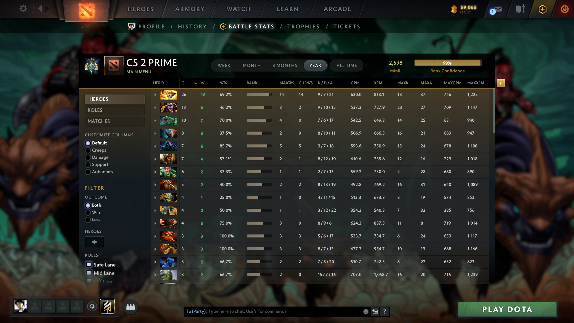 Archon III | MMR: 2598 - Behavior: 10160 - Communication: 10160