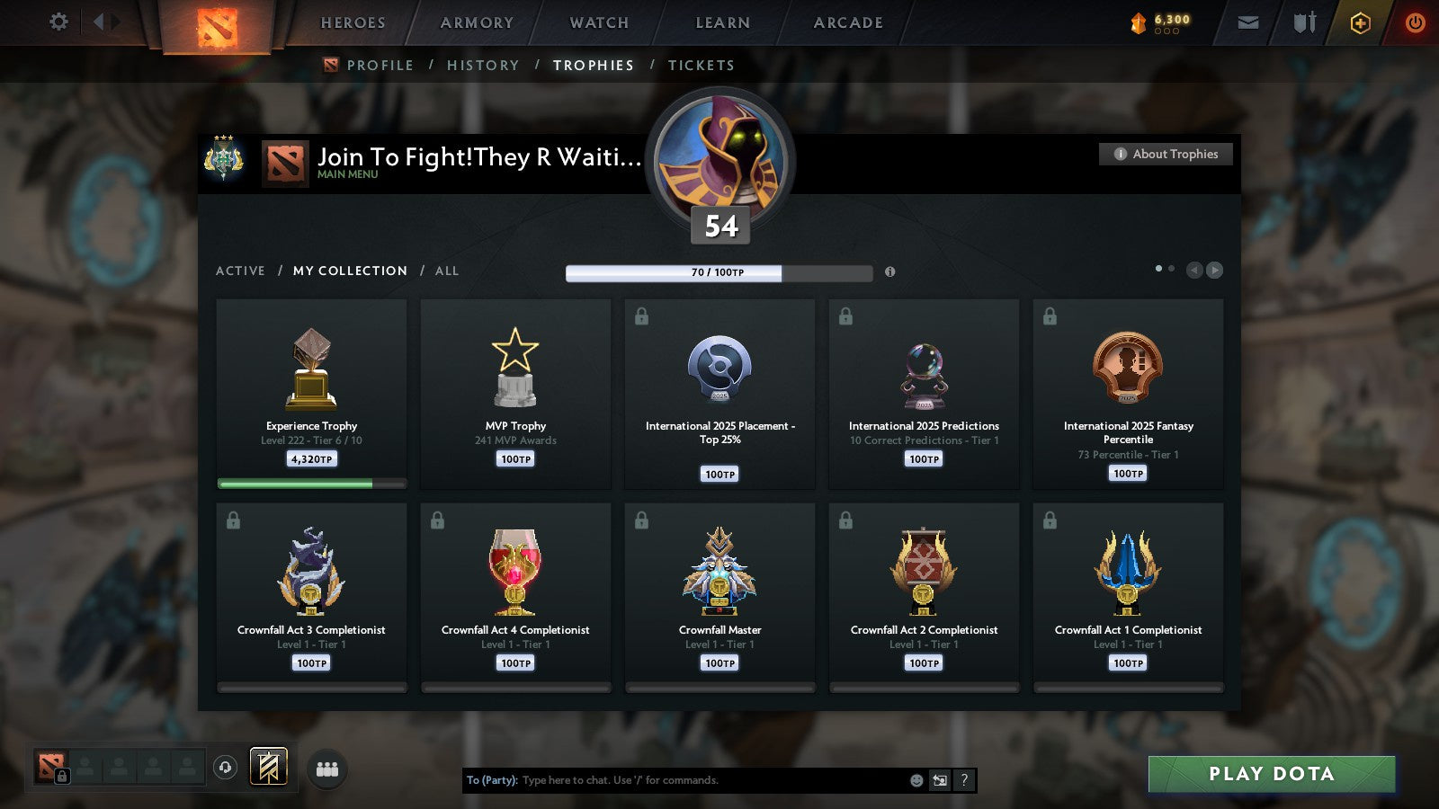 MMR: 2685 - Behavior: 7518