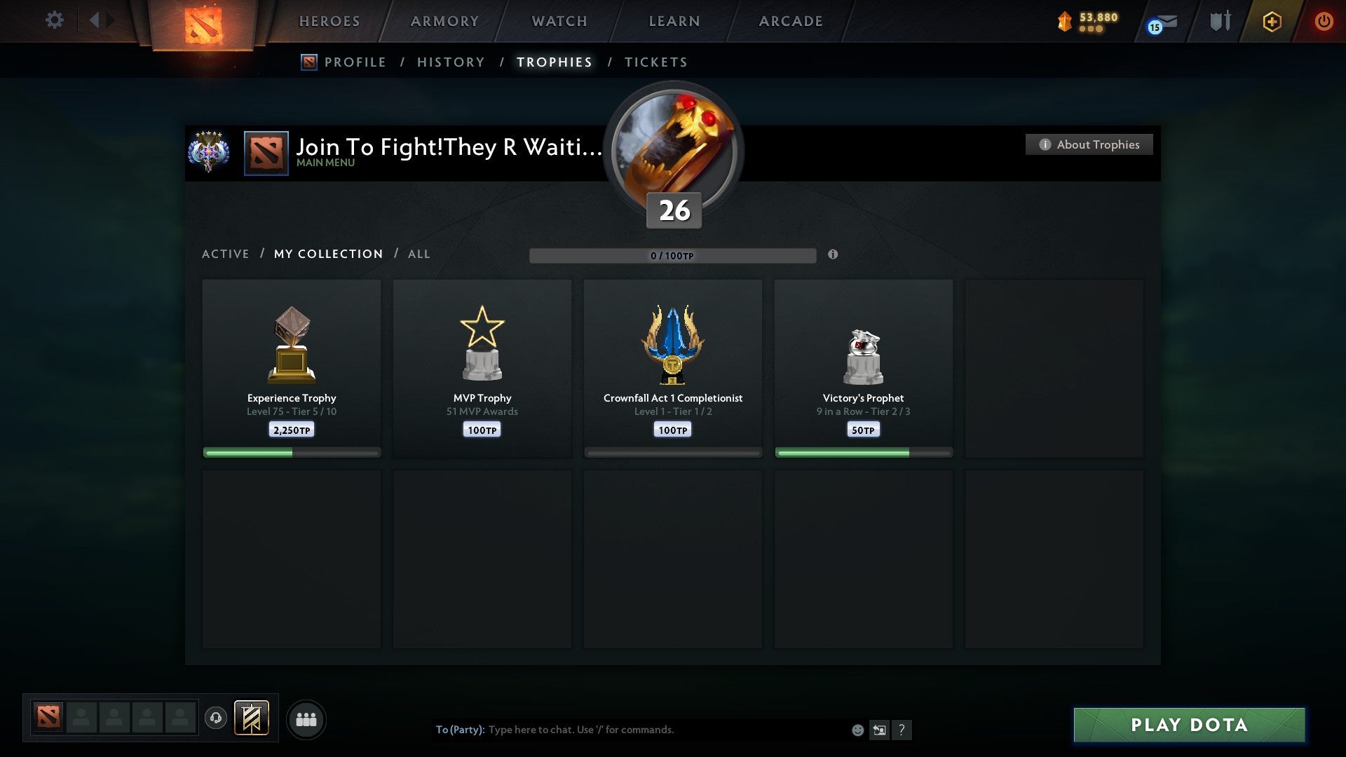 Ancient V | MMR: 4516 - Behavior: 9314 - Communication: 8024