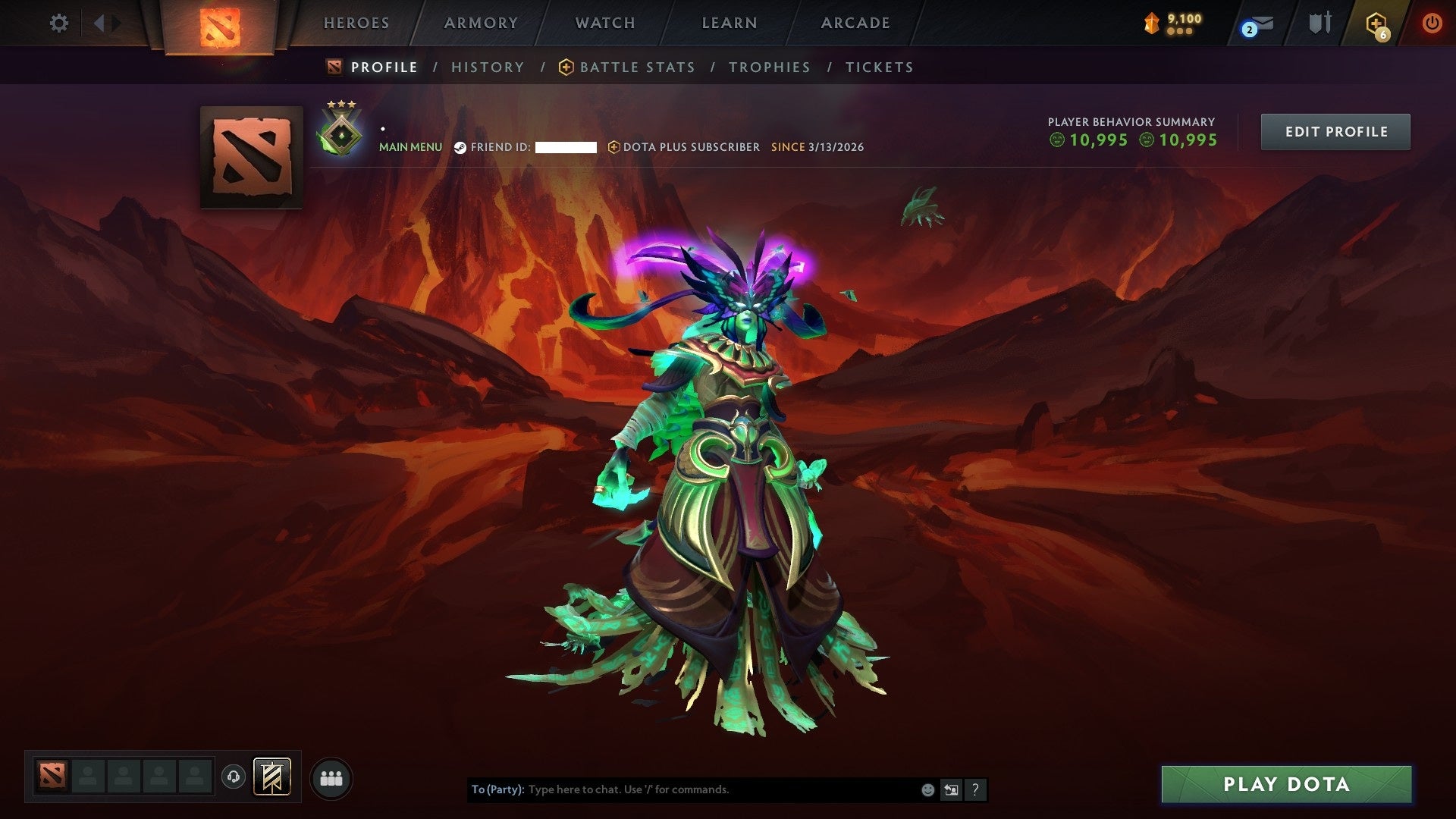 MMR: 234 - Behavior: 10995