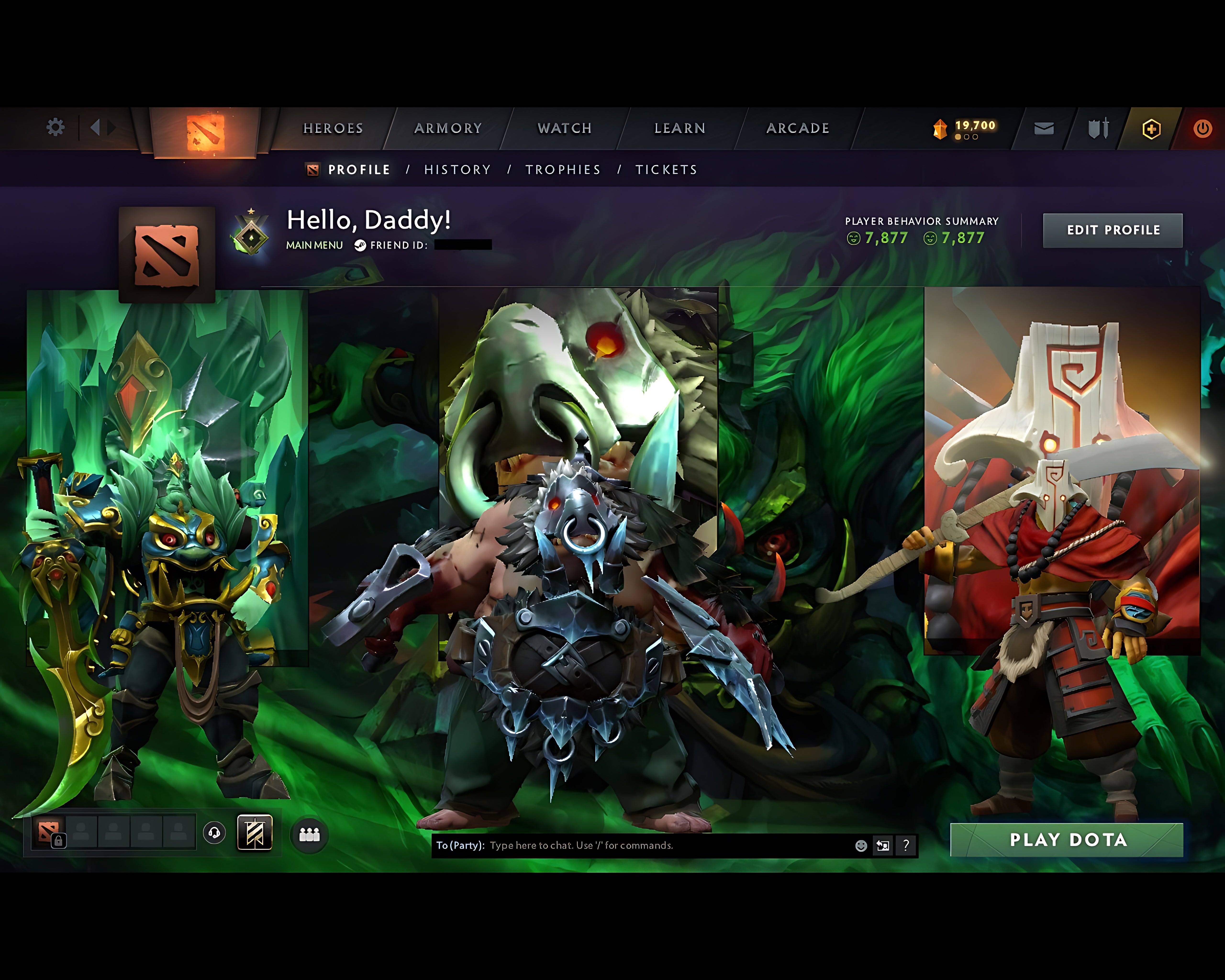 Herald I | MMR: 1 - Behavior: 7877