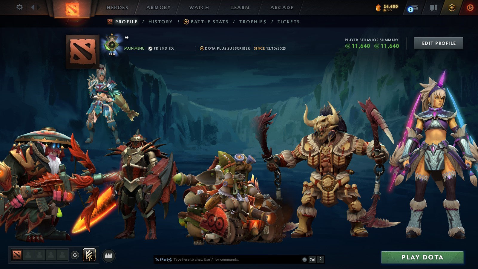 MMR: 57 - Behavior: 11640