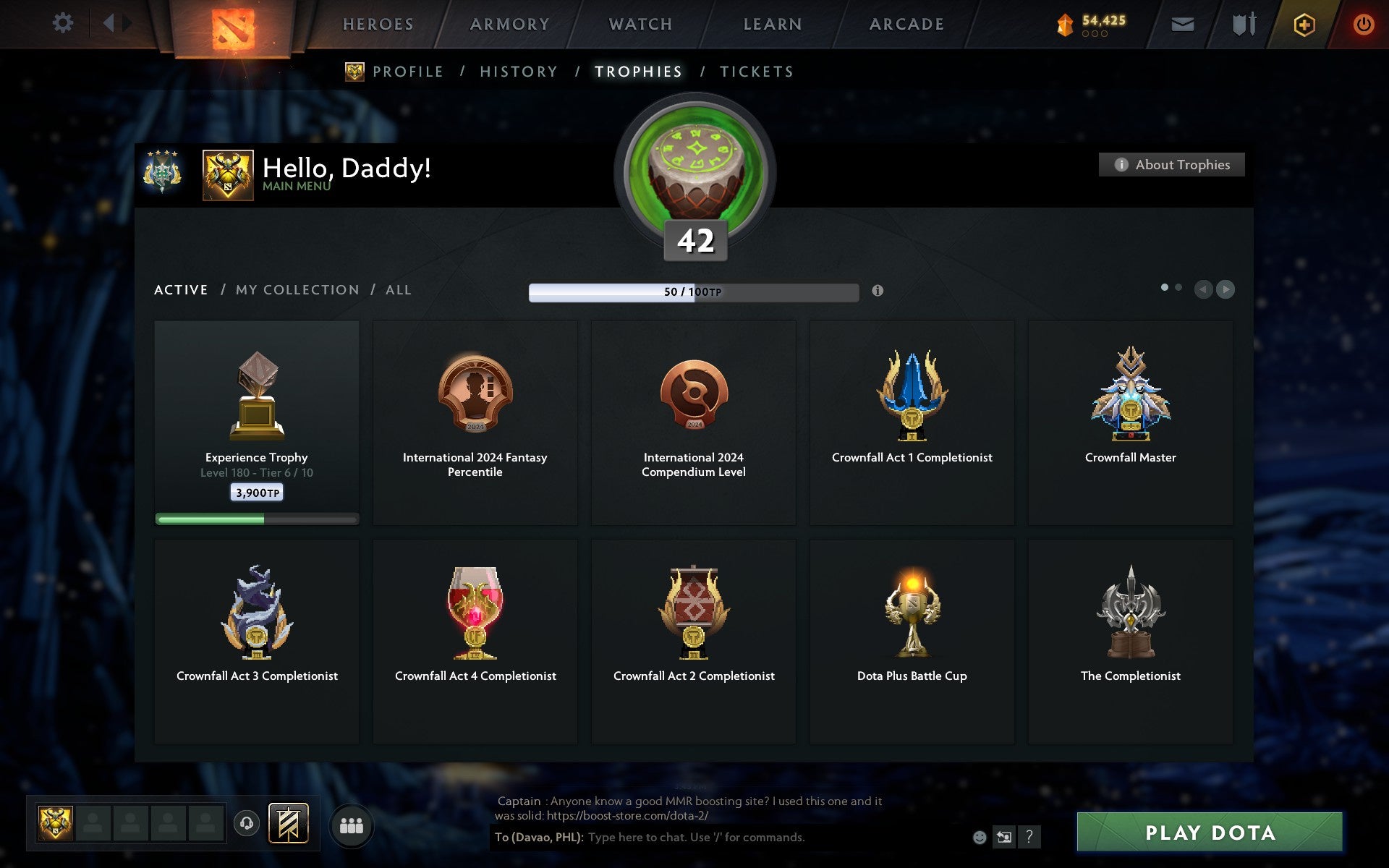 Archon IV | MMR: 2729 - Behavior: 8462