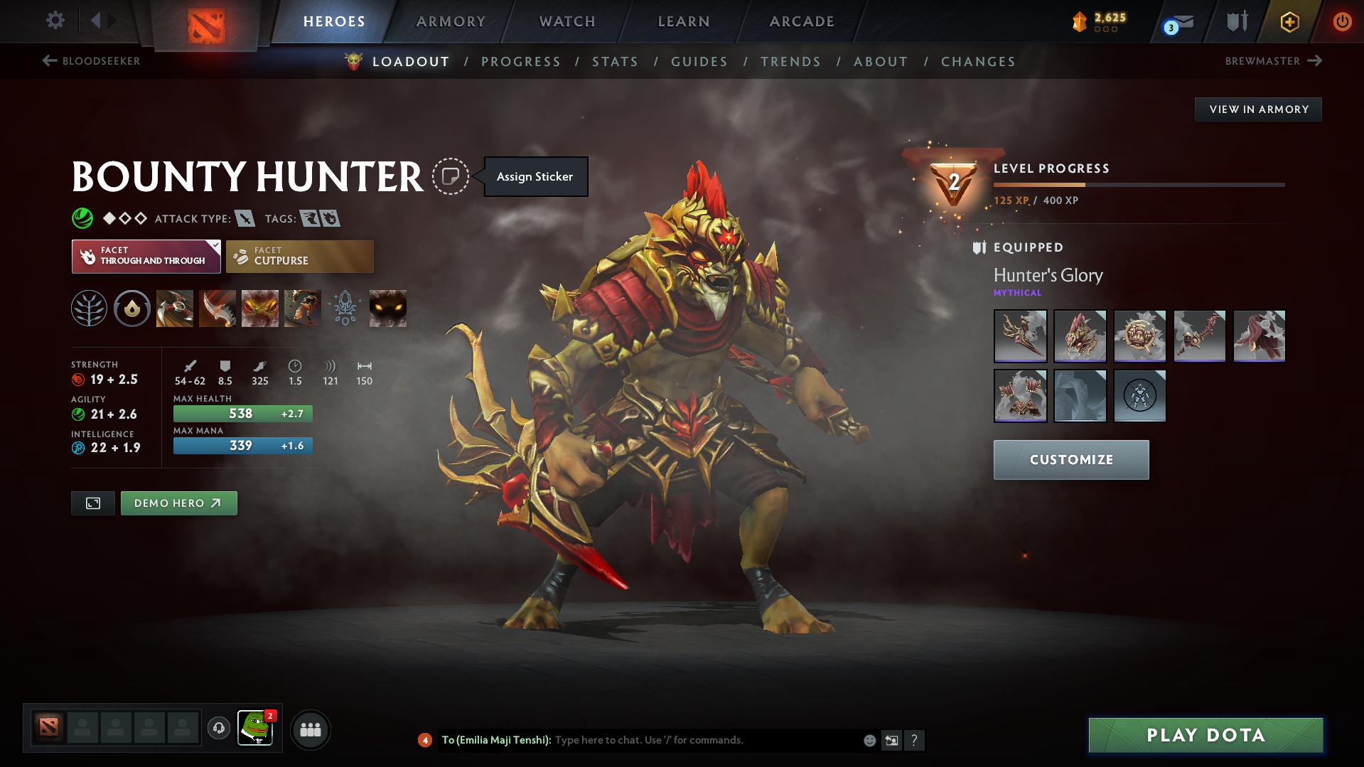 Crusader III | MMR: 1912 - Behavior: 9850 - Communication: 9850