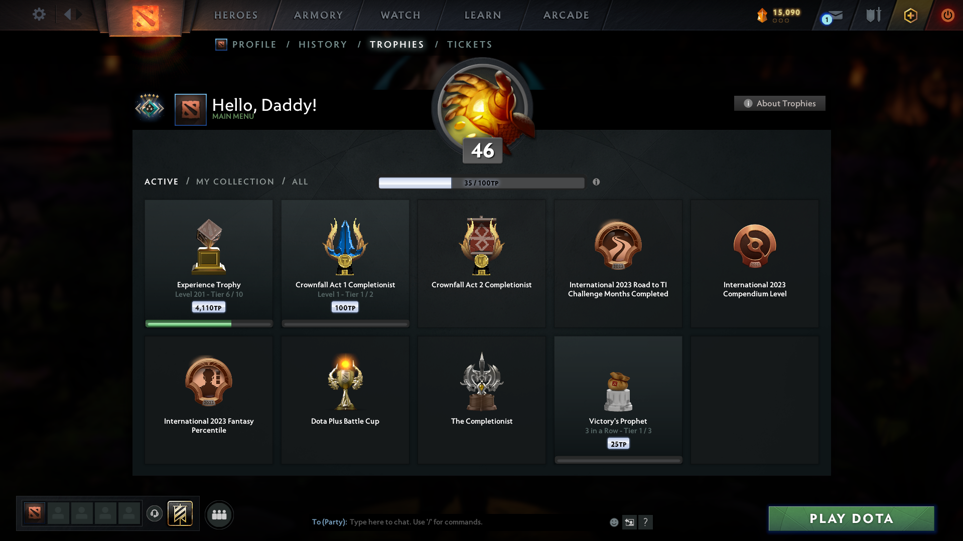 Crusader V | MMR: 2084 - Behavior: 9323 - Communication: 9323