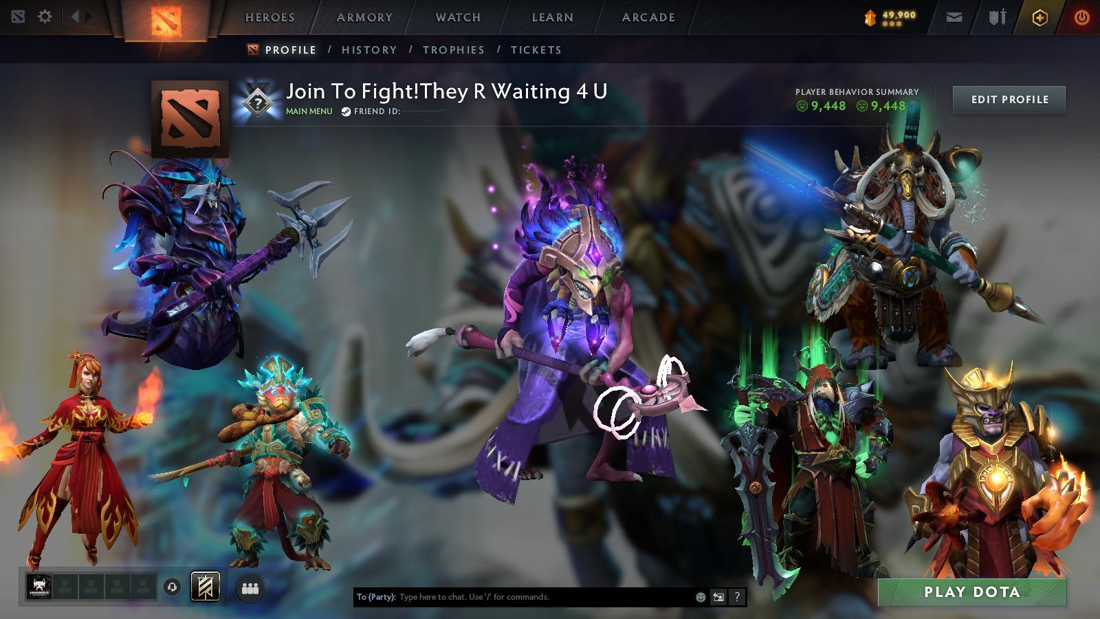 MMR: 5450 - Behavior: 9448