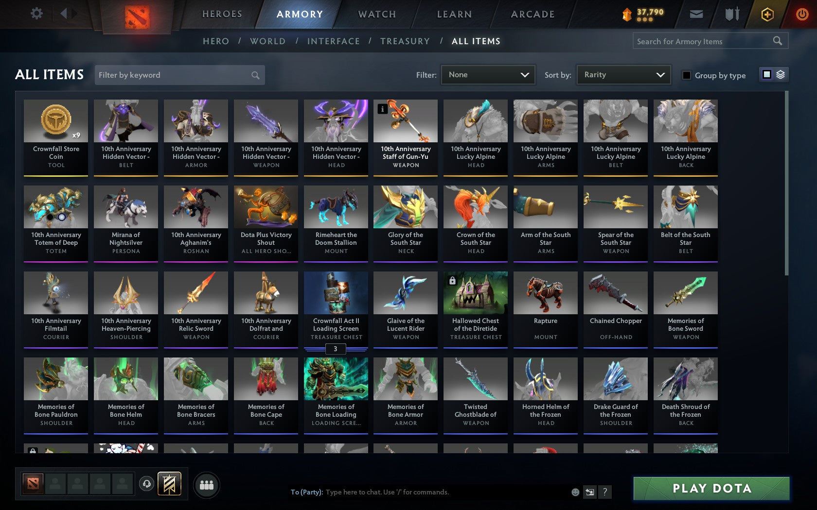 Legend I | MMR: 3190 - Behavior: 10315 - Communication: 10315