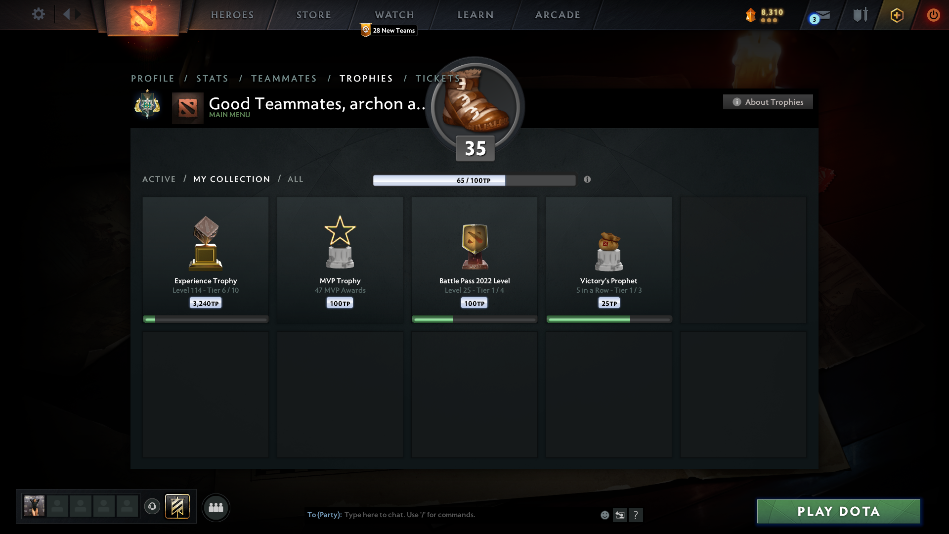 Archon I | MMR: 2320 - Behavior: 9815