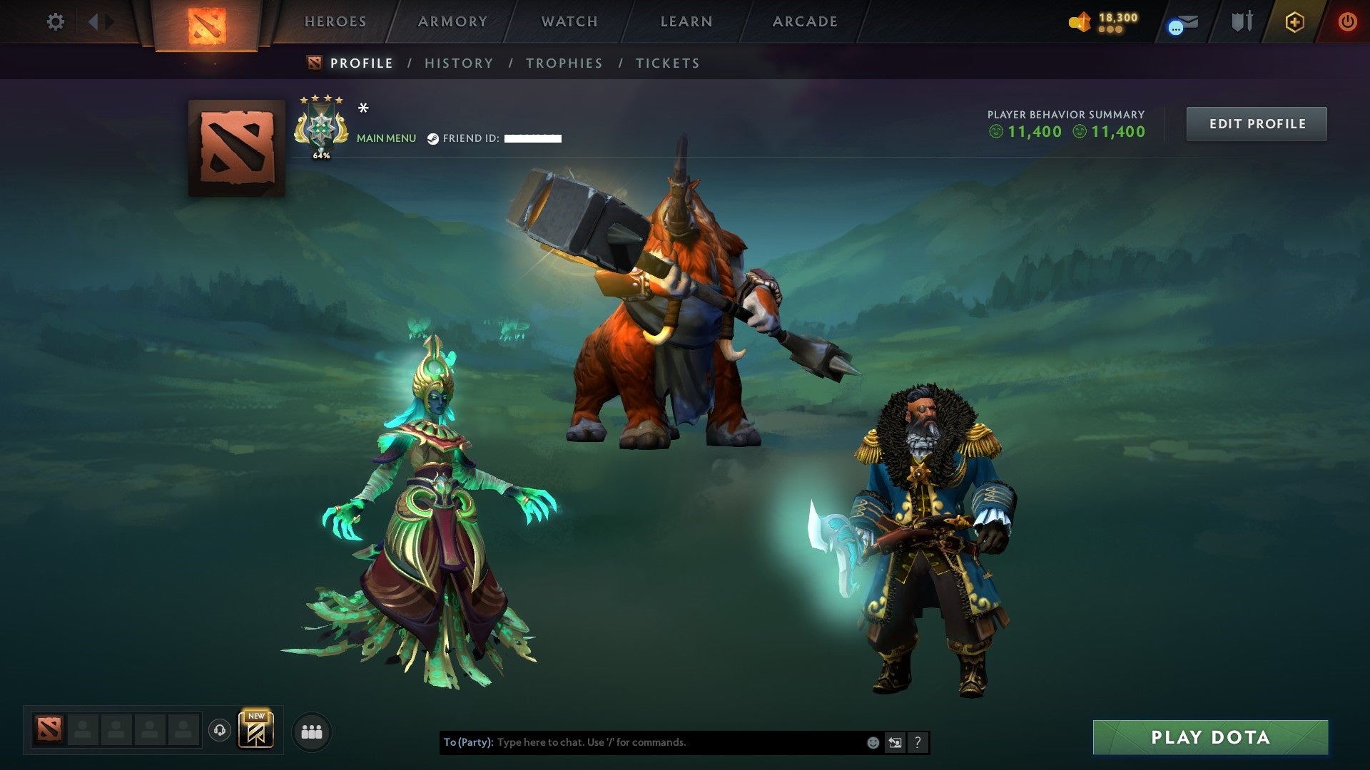MMR: 2871 - Behavior: 11400