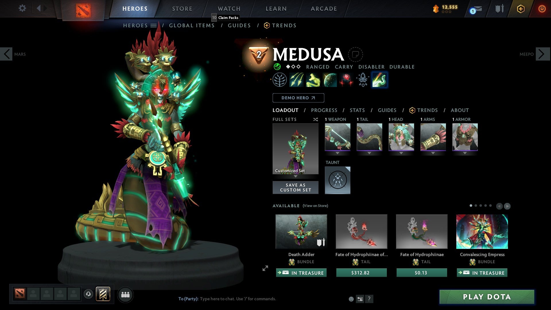 Herald I | MMR: 110 - Behavior: 9090