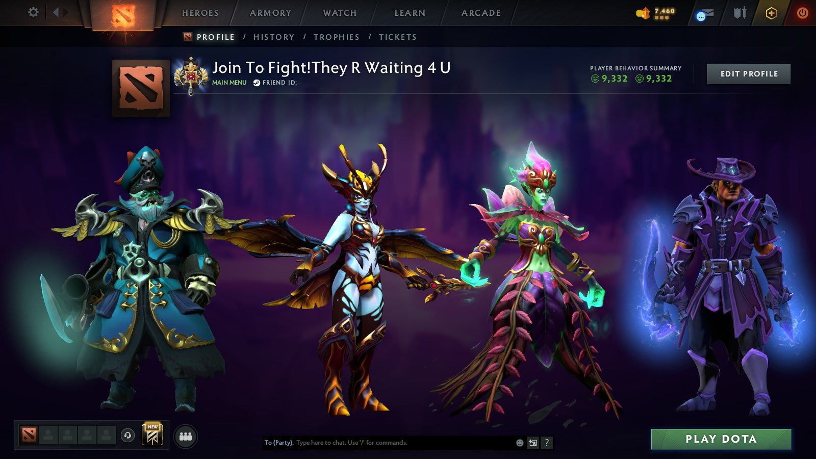 MMR: 3027 - Behavior: 9332