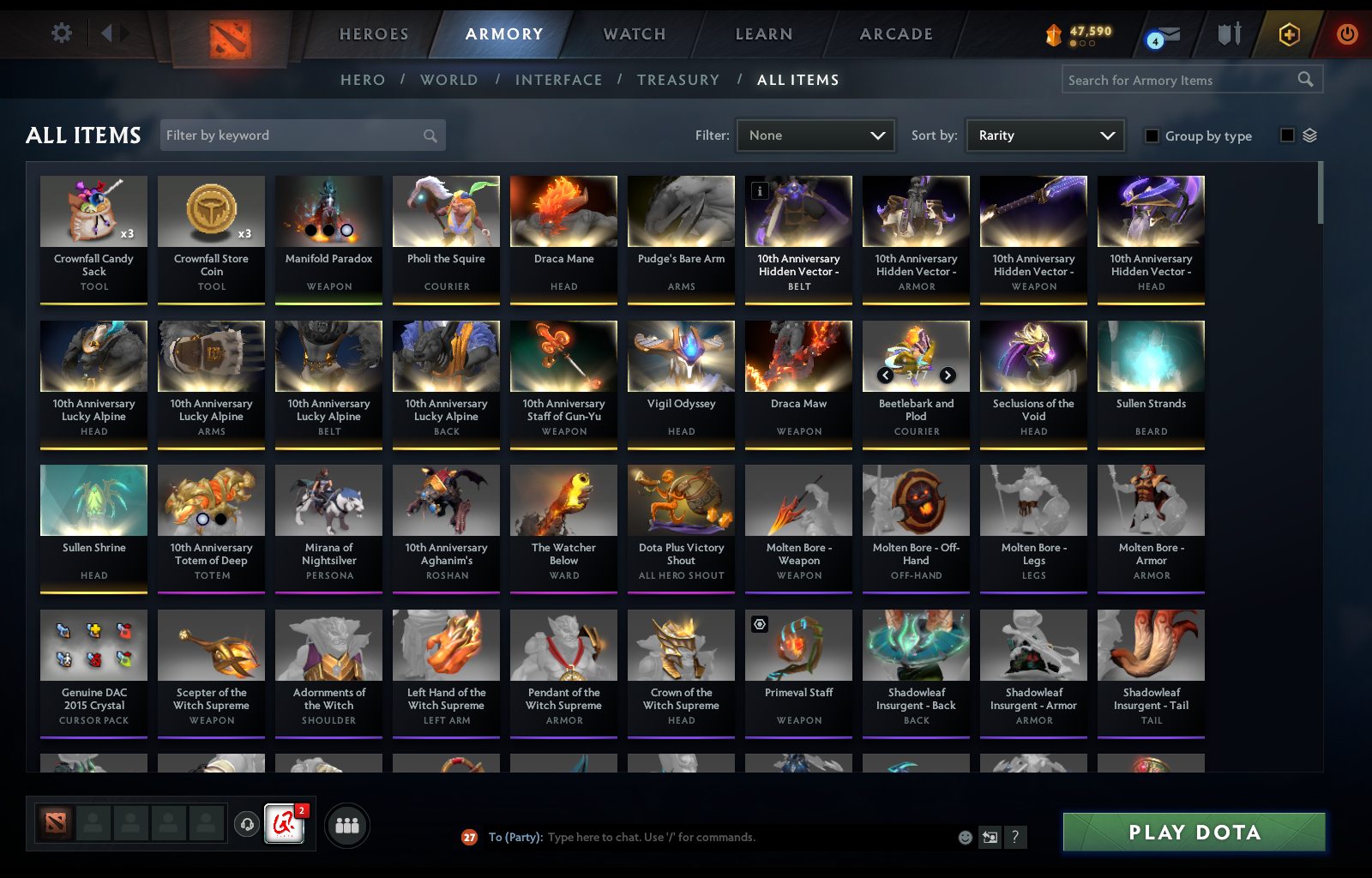 Legend I | MMR: 3107 - Behavior: 11345 - Communication: 11345