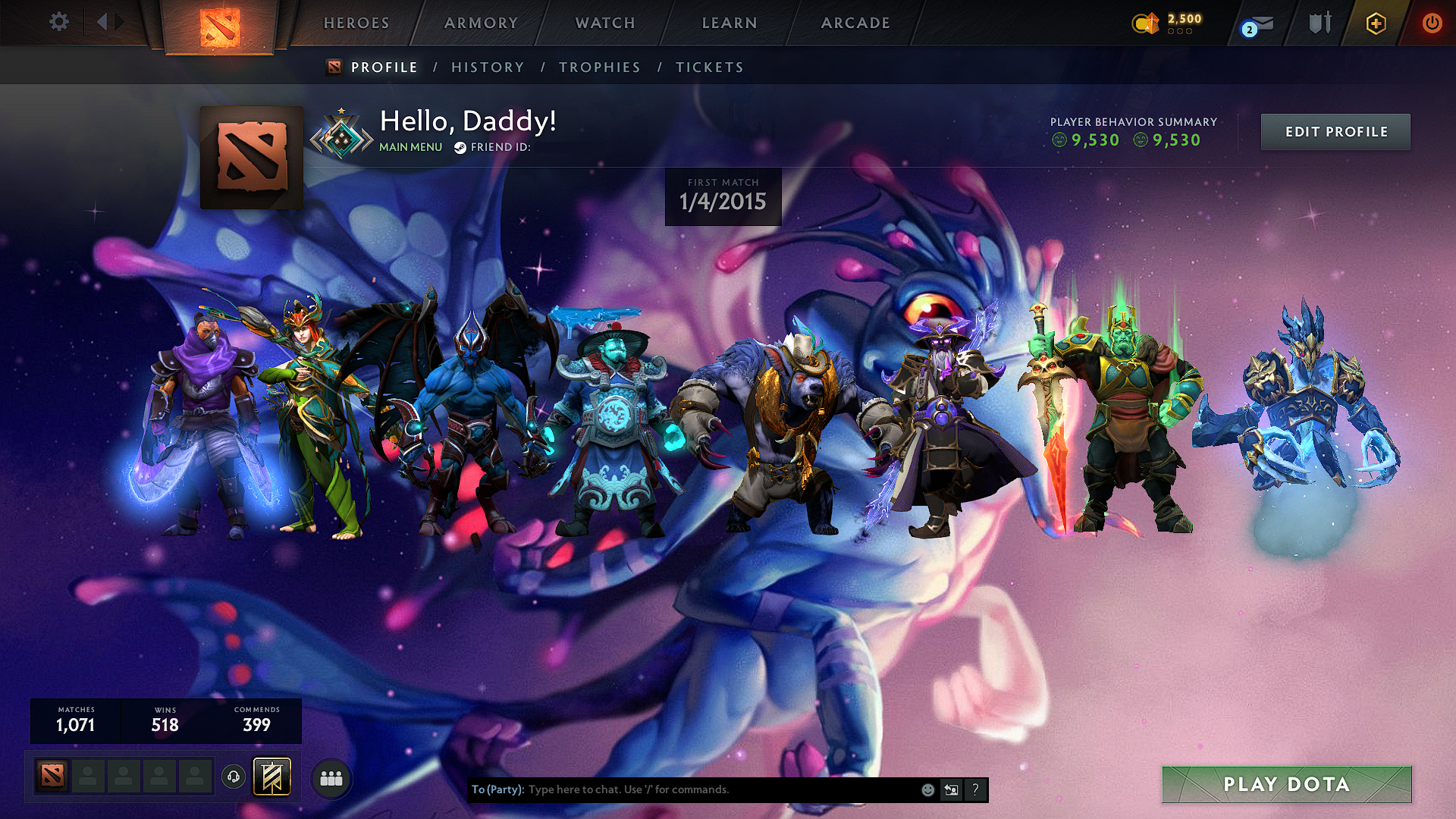 Crusader I | MMR: 1526 - Behavior: 9530 - Communication: 9530