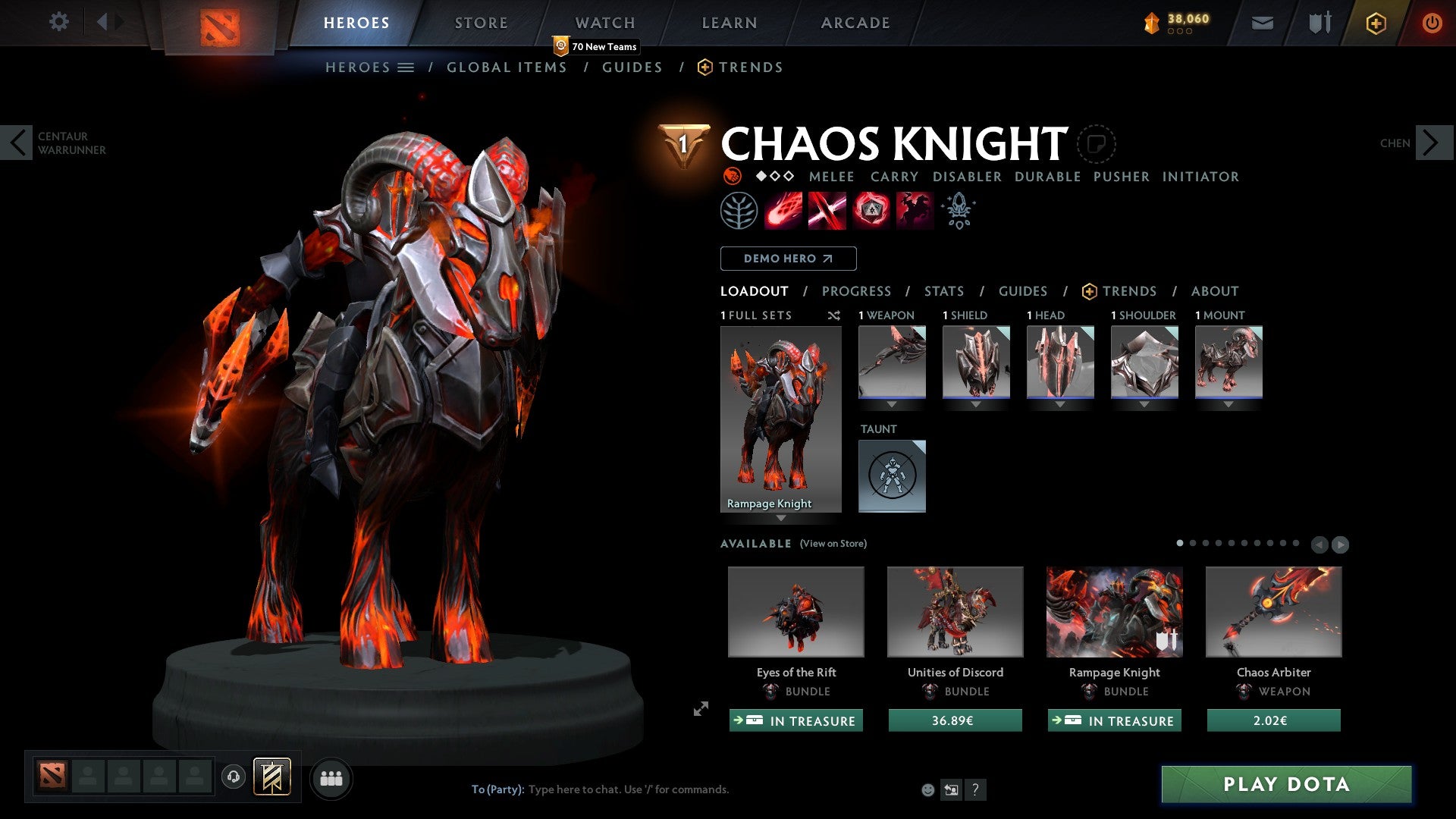 Ancient II | MMR: 3913 - Behavior: 10000