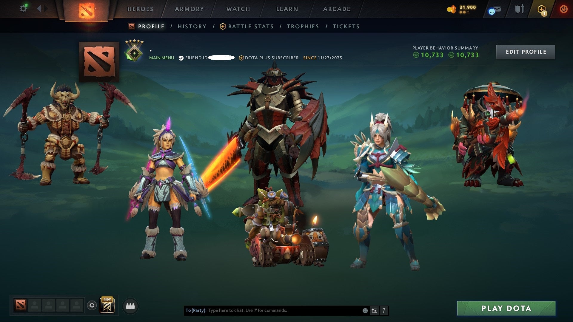 MMR: 542 - Behavior: 10733