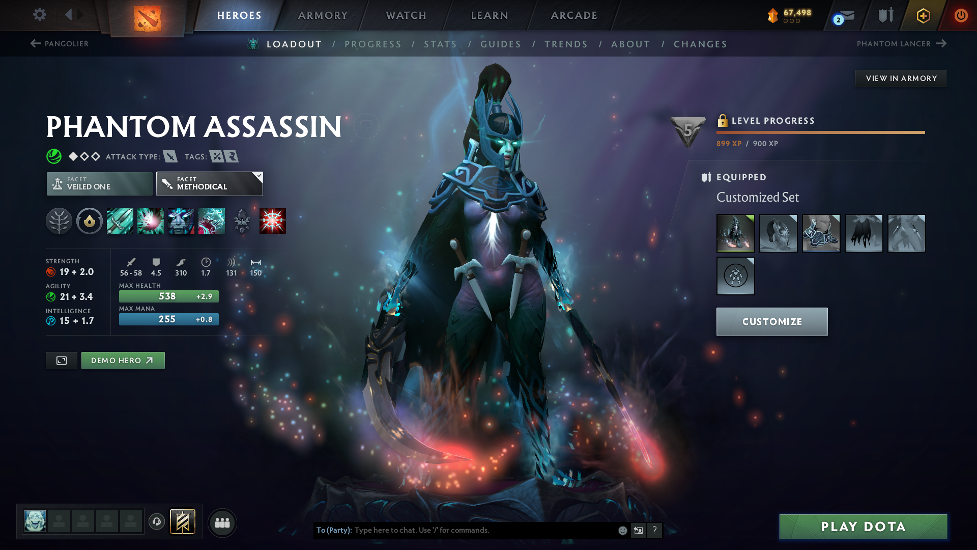 Legend I | MMR: 3031 - Behavior: 9240 - Communication: 9240