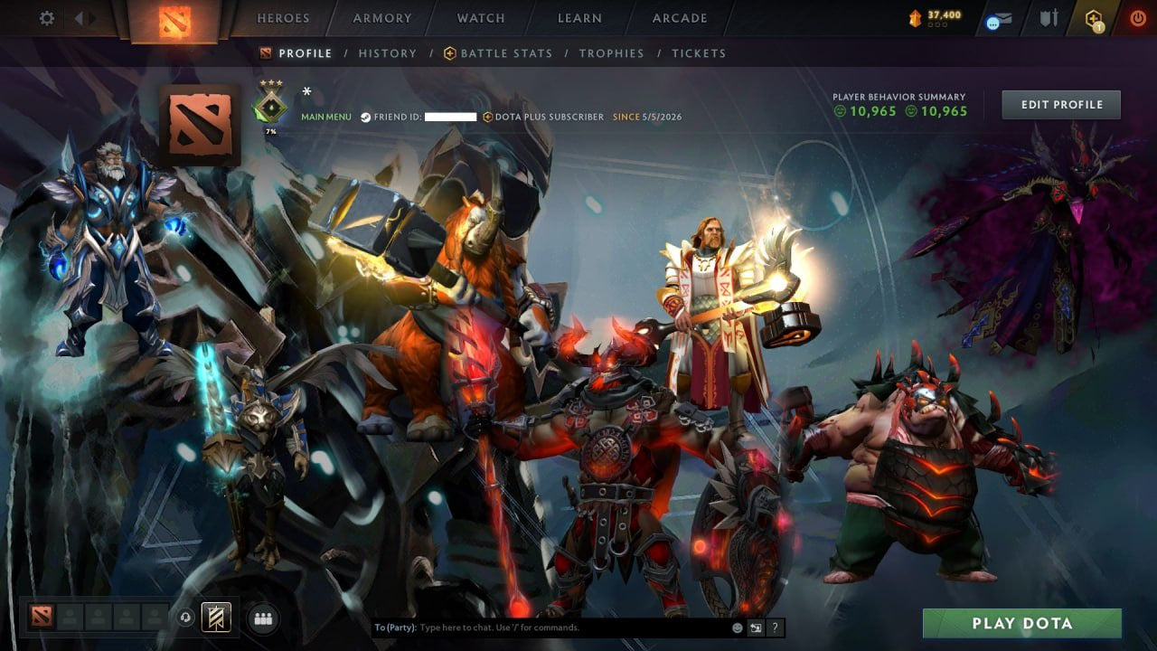MMR: 289 - Behavior: 10965